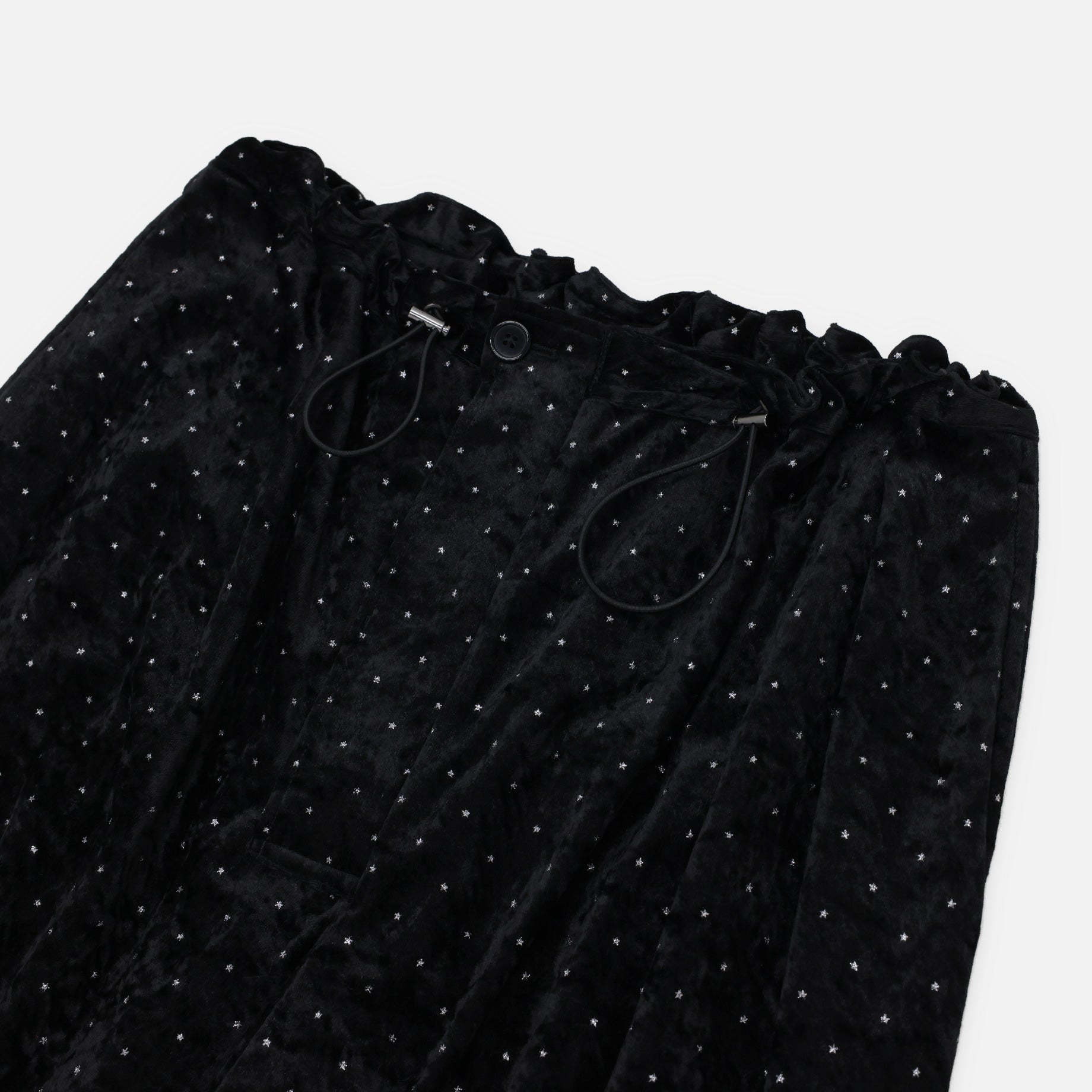 WIND PANT - GLITTER VELOUR(STAR)