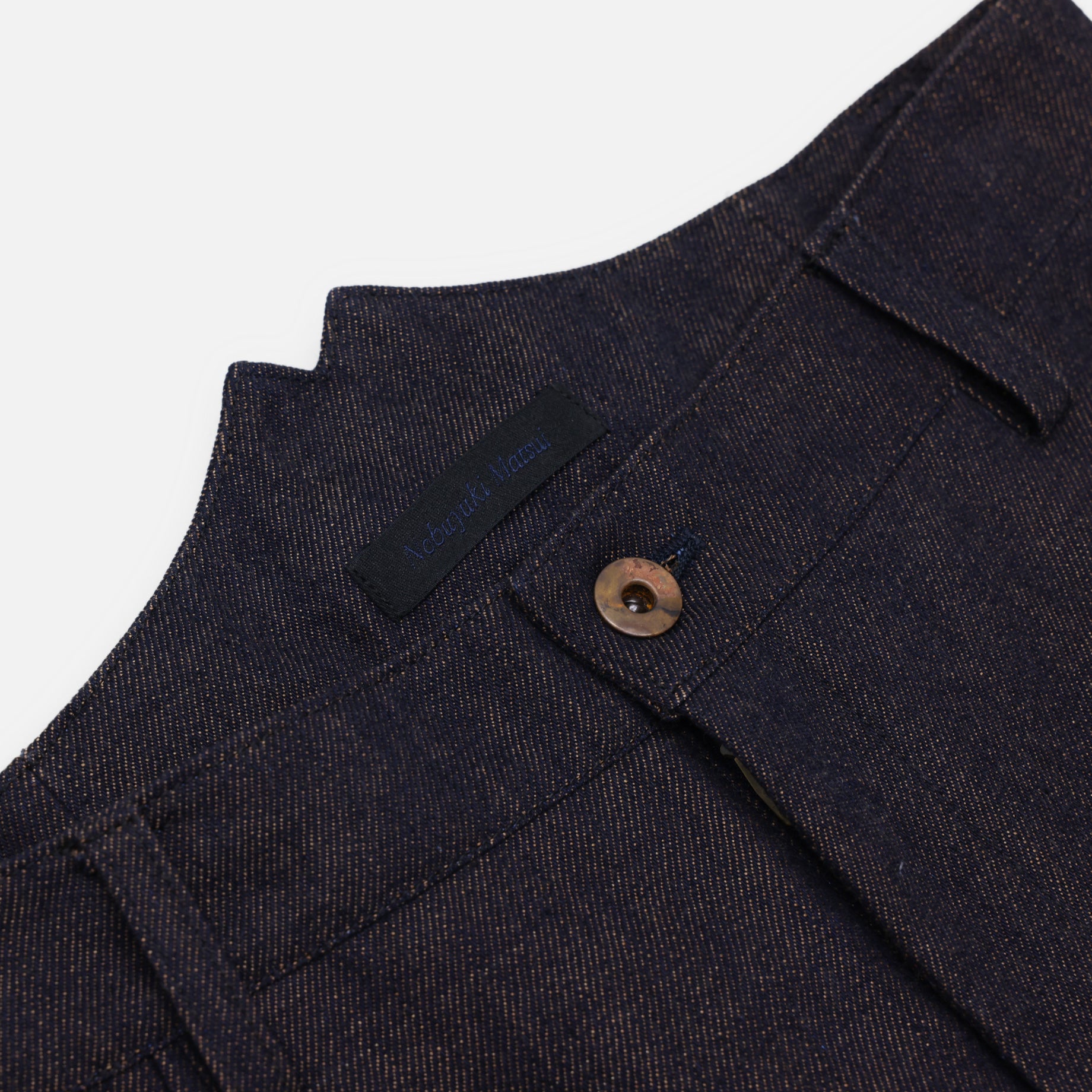 PUDDING EXPANDED DENIM PANTS(KAKI)