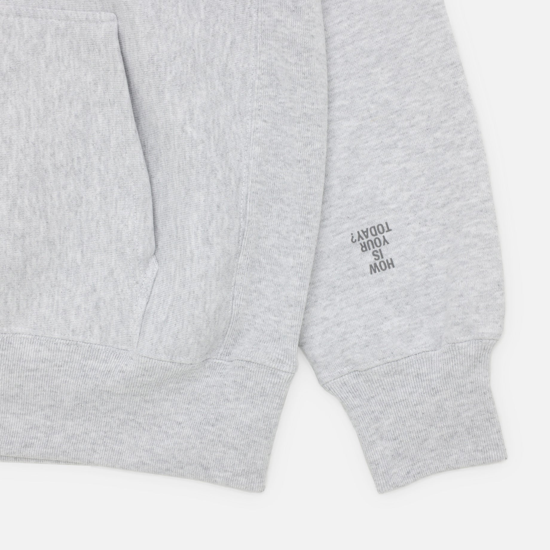 MY PACE #02 HOODED SWEAT (GRAY)