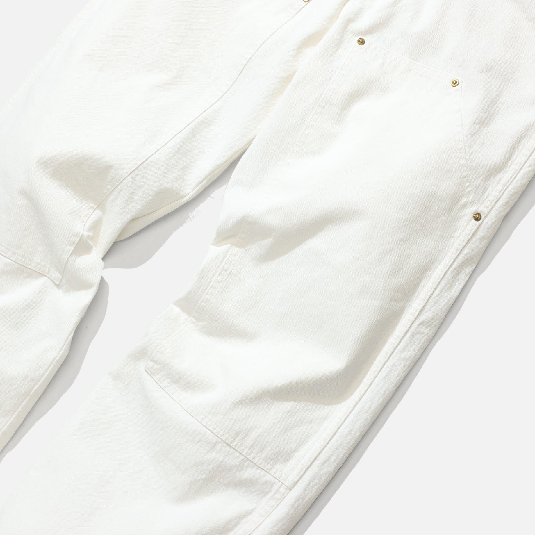 DOUBLE KNEE DUCK PANTS (OFF WHITE)