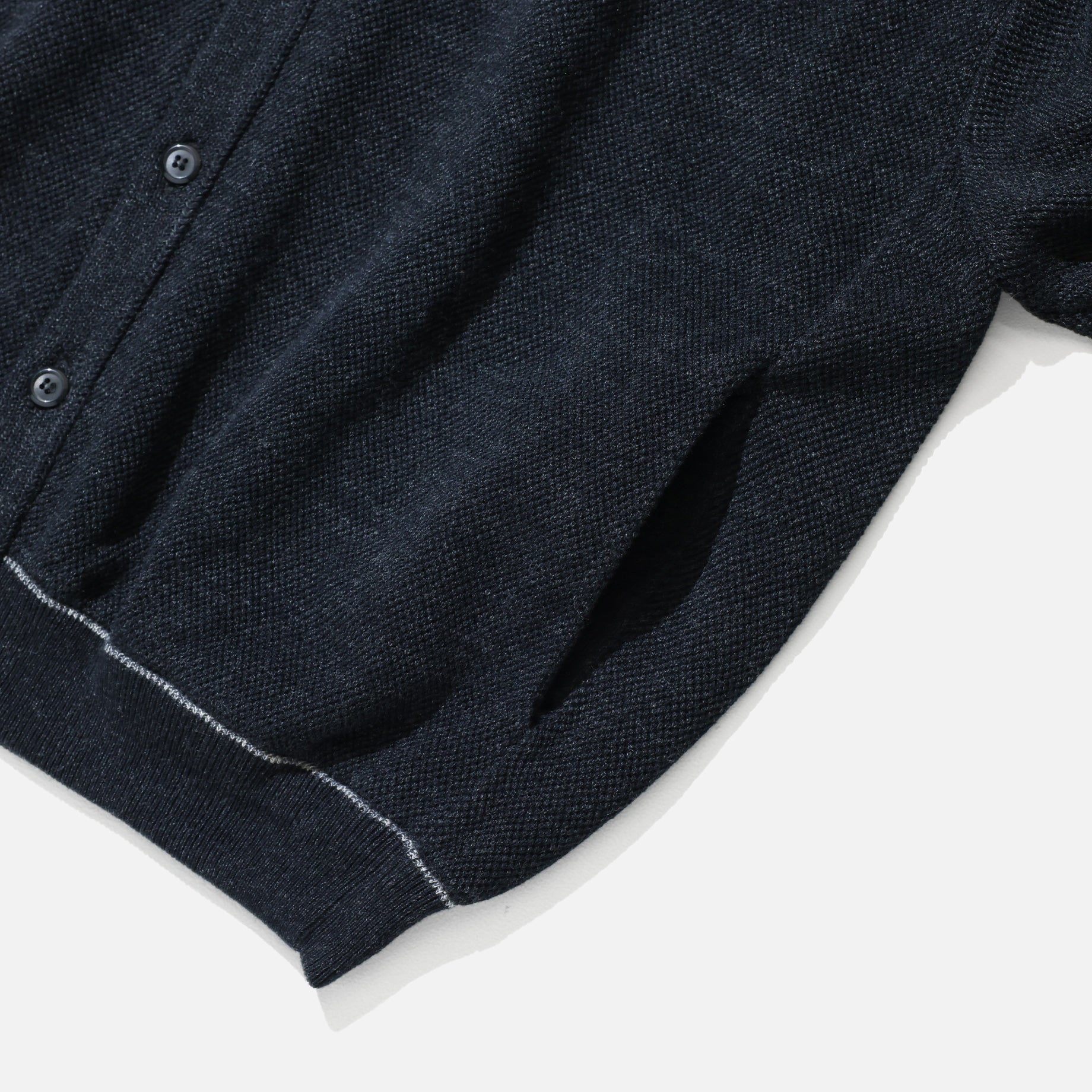 CO/WO MOSS STITCH CD (BLACK)