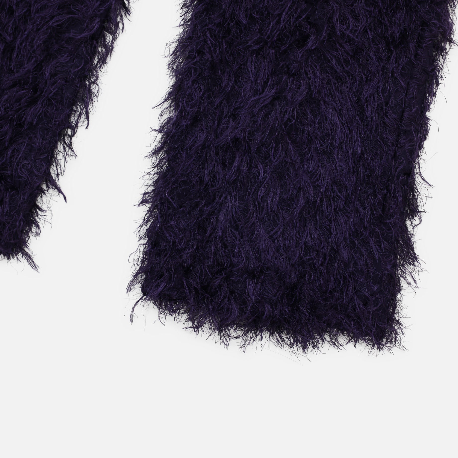 STRING EASY PANT - PE/R ARGYLE FRINGE JQ.(PURPLE)