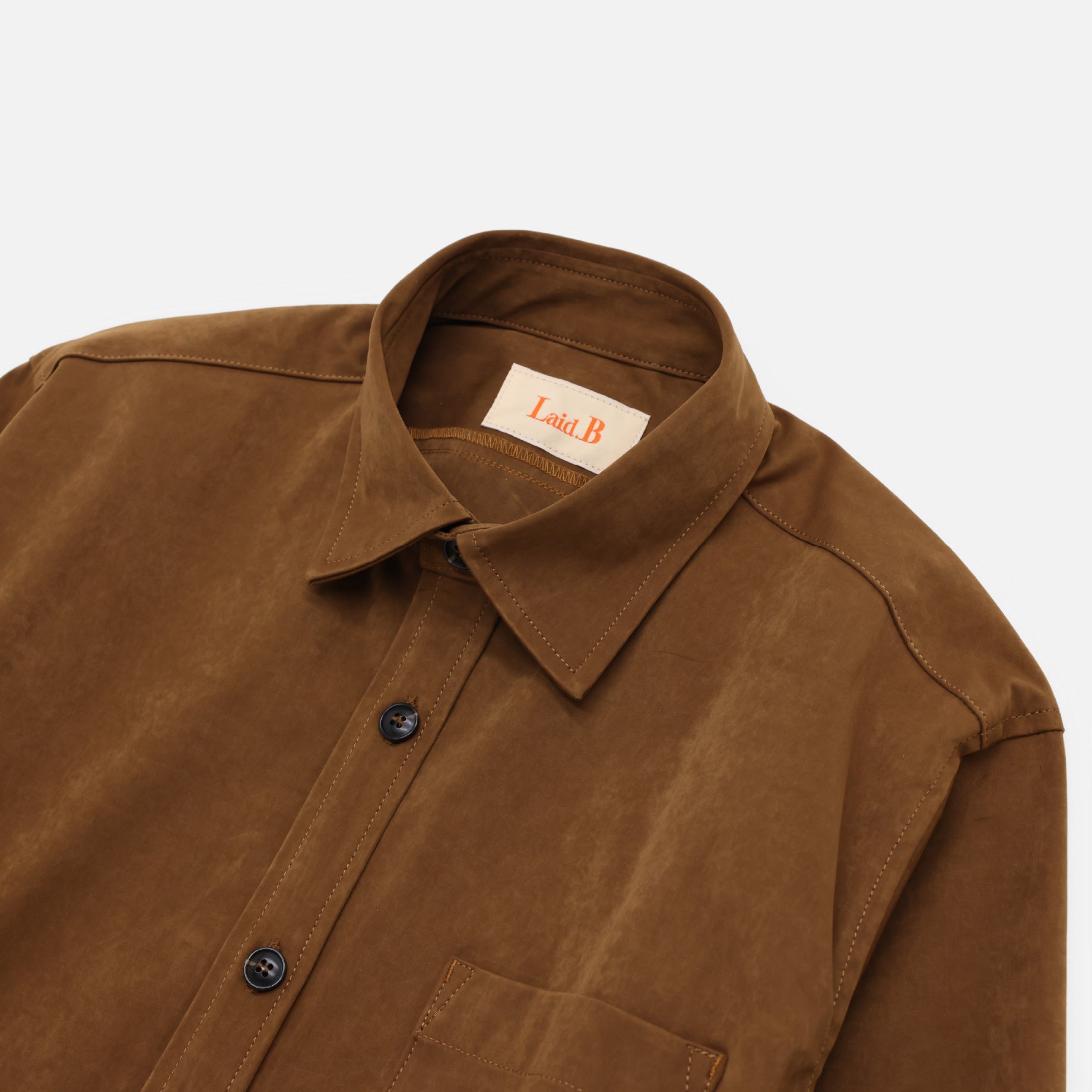 PAJAMA SHIRT(BROWN)