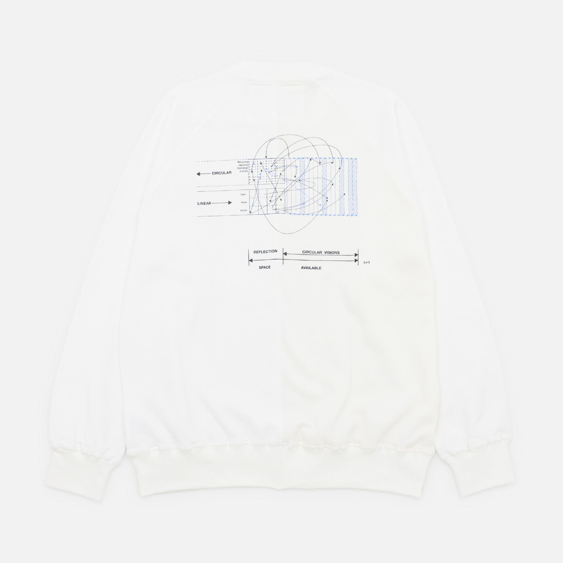 SYSTEM DYNAMICS CREW SWEAT(OFF WHITE)