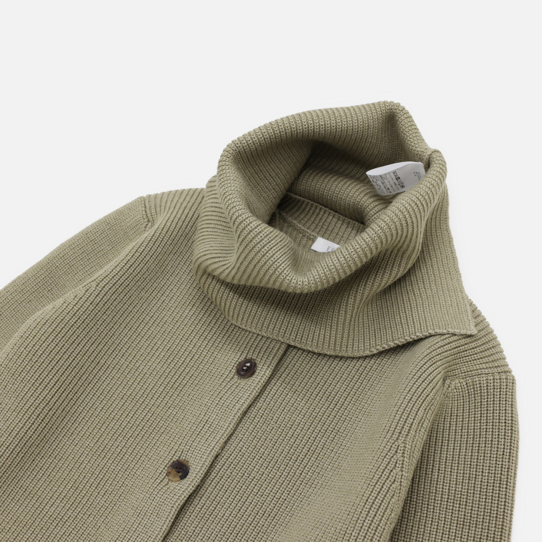 SHORT CARDIGAN(MOSS GREEN)