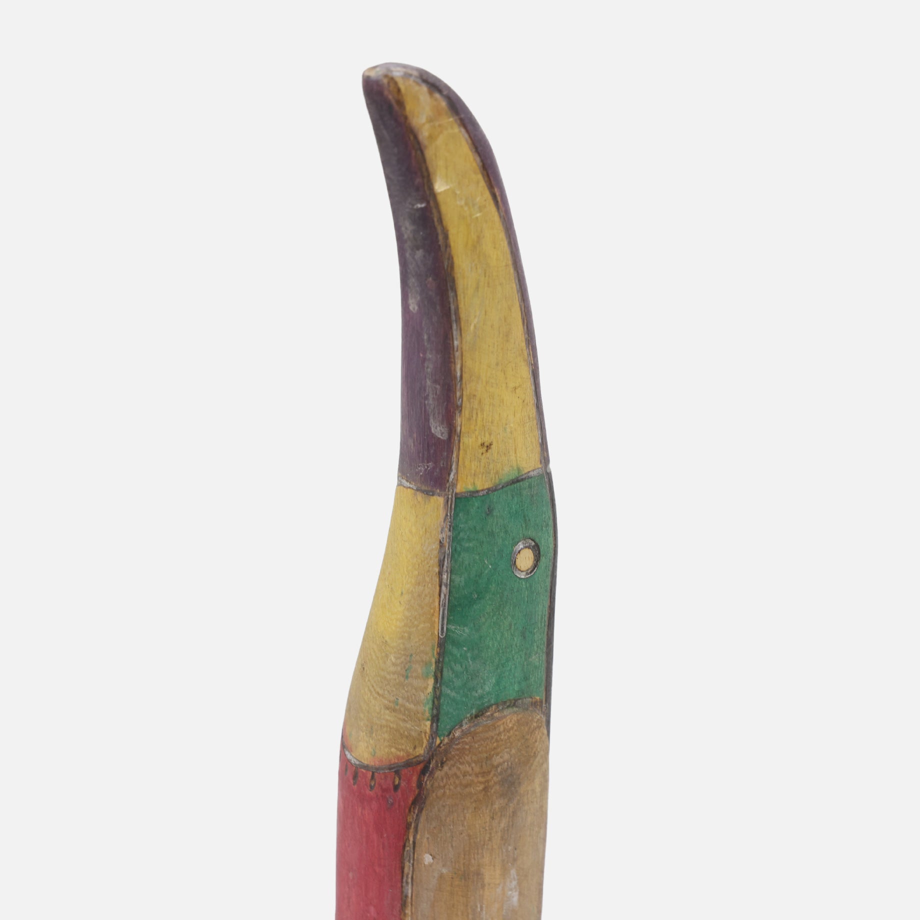 VINTAGE FOLK ART WOODEN BIRD
