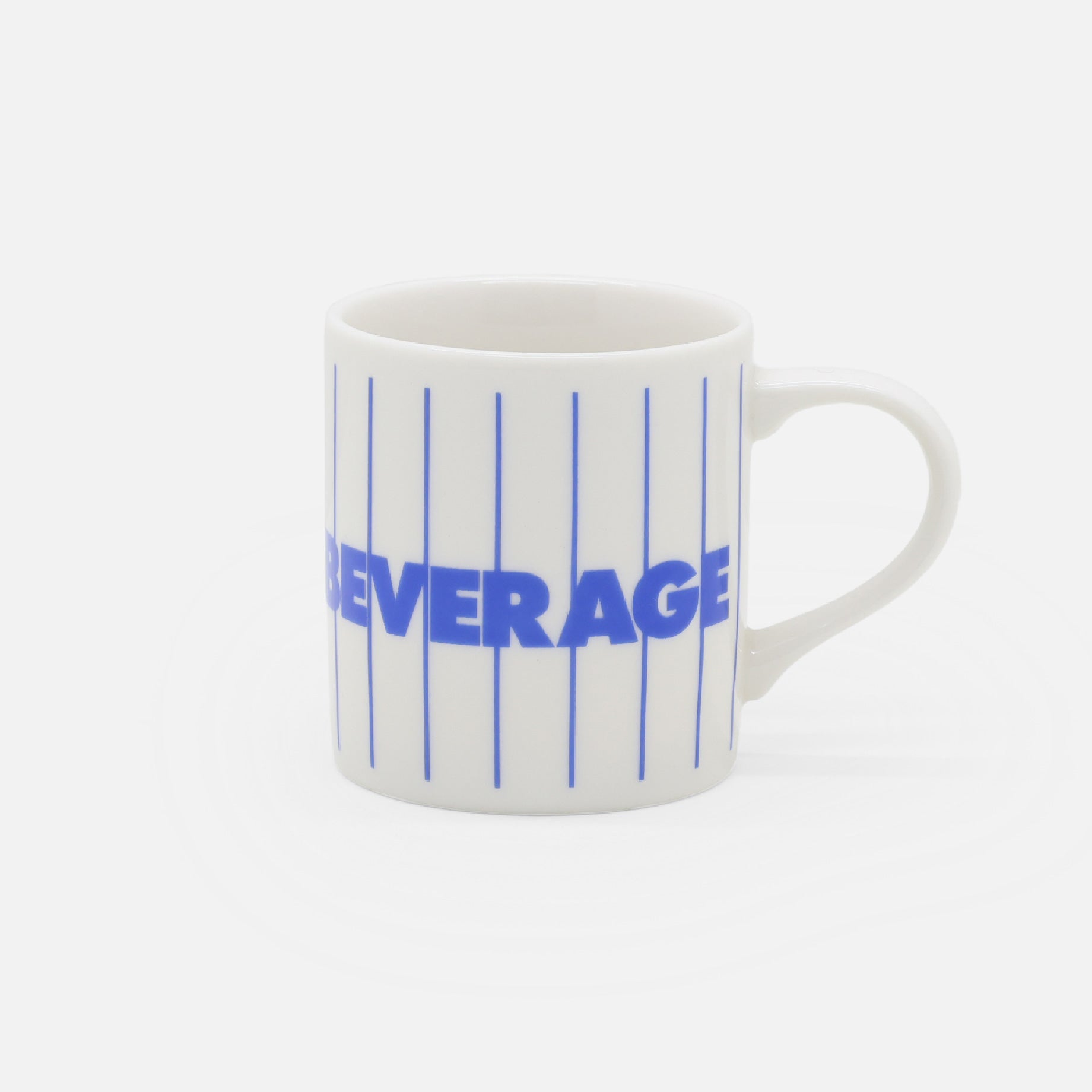 "BEVERAGE" MUG(BLUE)