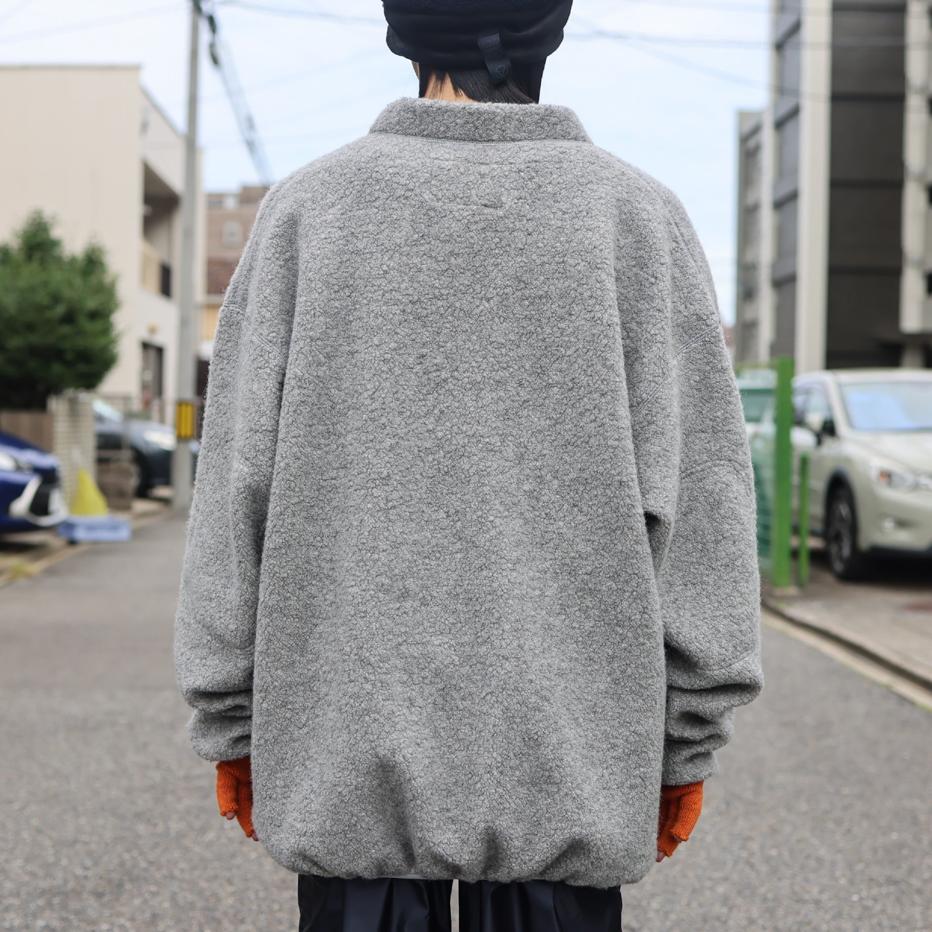 FOLKS CARDIGAN(GRAY)