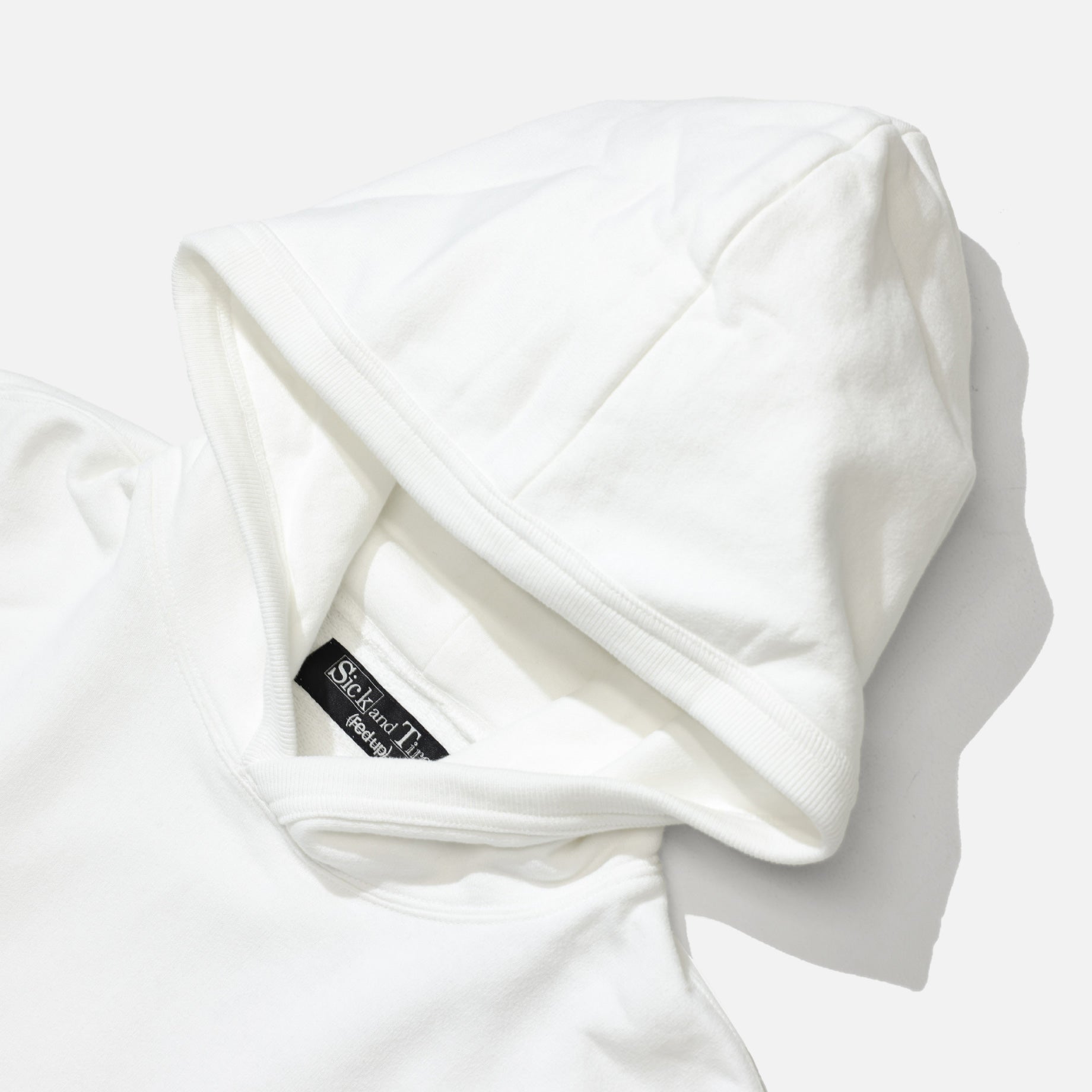 BIG HOOD SWEAT PRINT(WHITE)