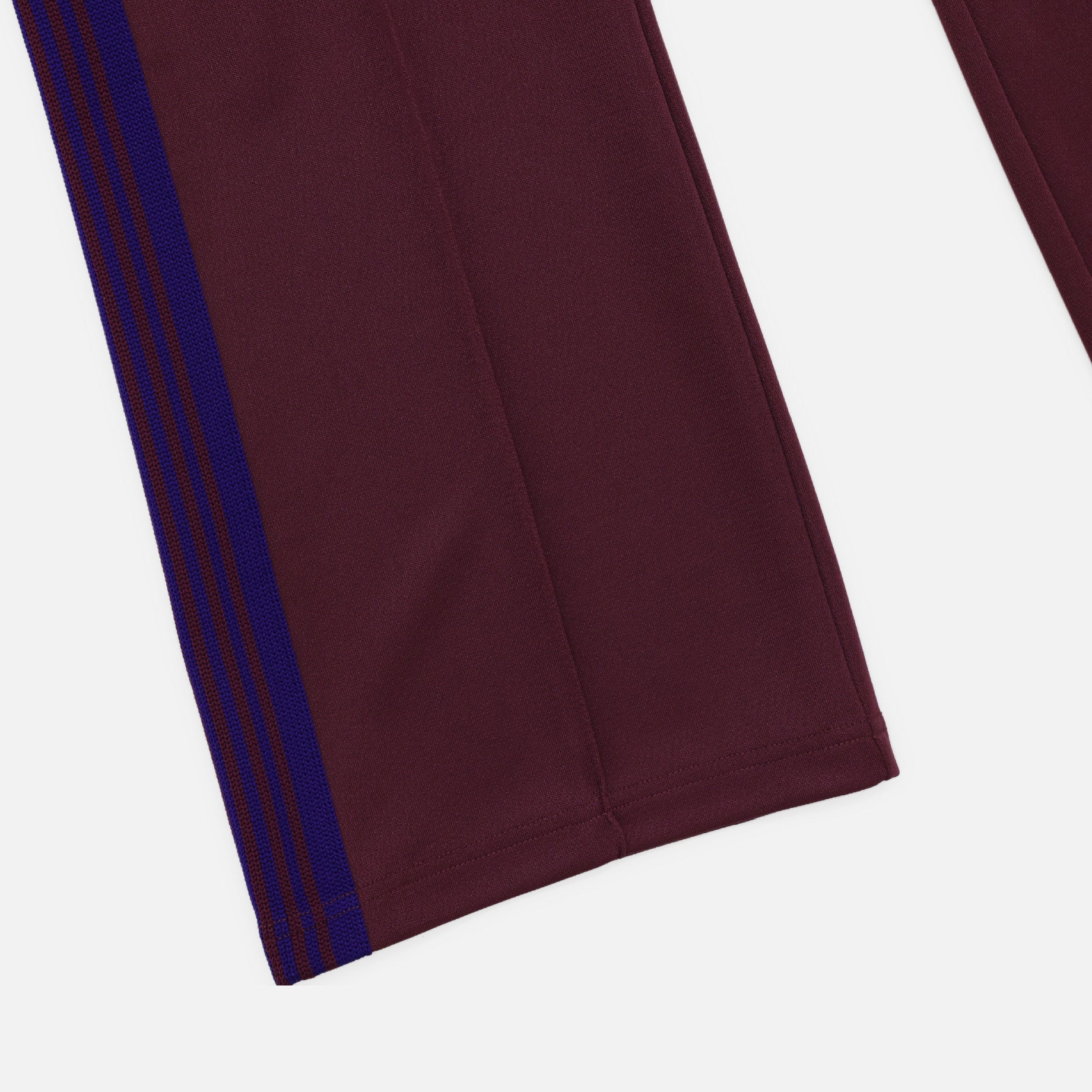 BOOT - CUT TRACK PANT - POLY SMOOTH(WINE)