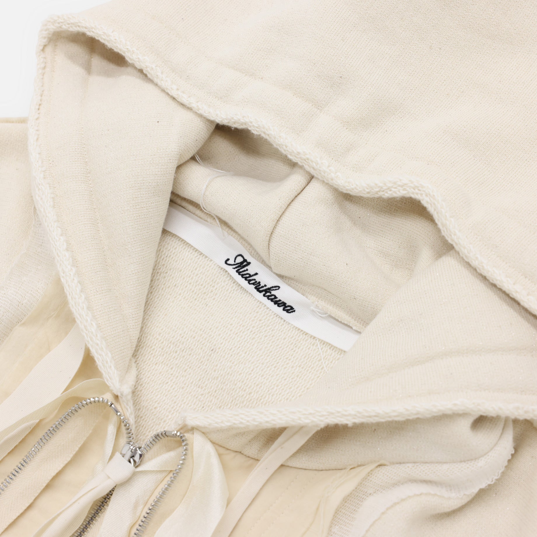SLEEVELESS HOODIE(IVORY)