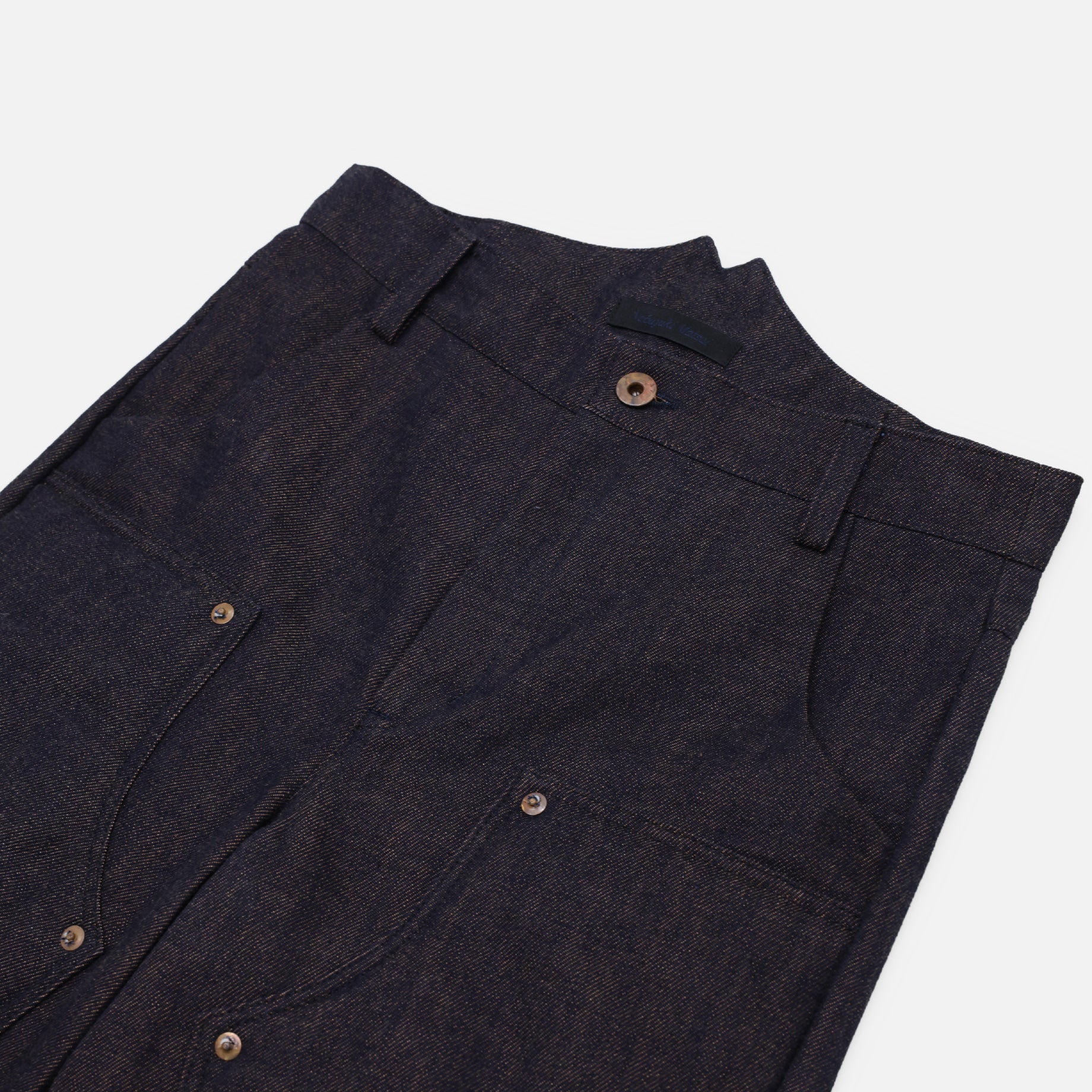 PUDDING EXPANDED DENIM PANTS(KAKI)