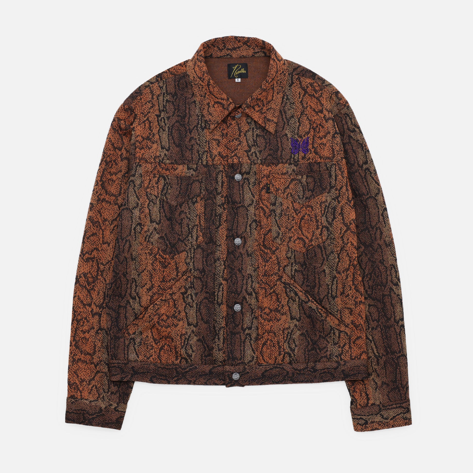 PENNY JEAN JACKET - POLY JQ.(PYTHON)