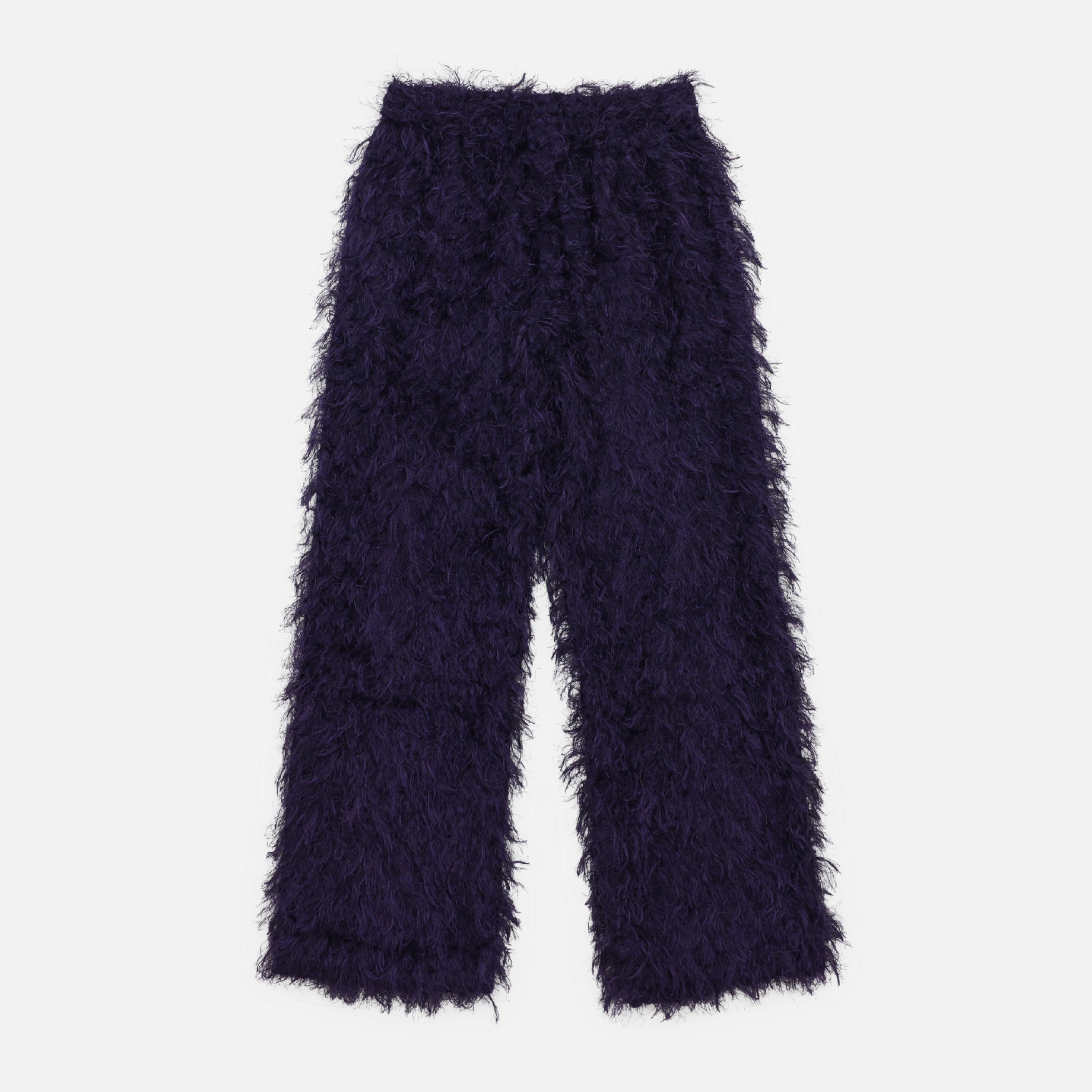 STRING EASY PANT - PE/R ARGYLE FRINGE JQ.(PURPLE)