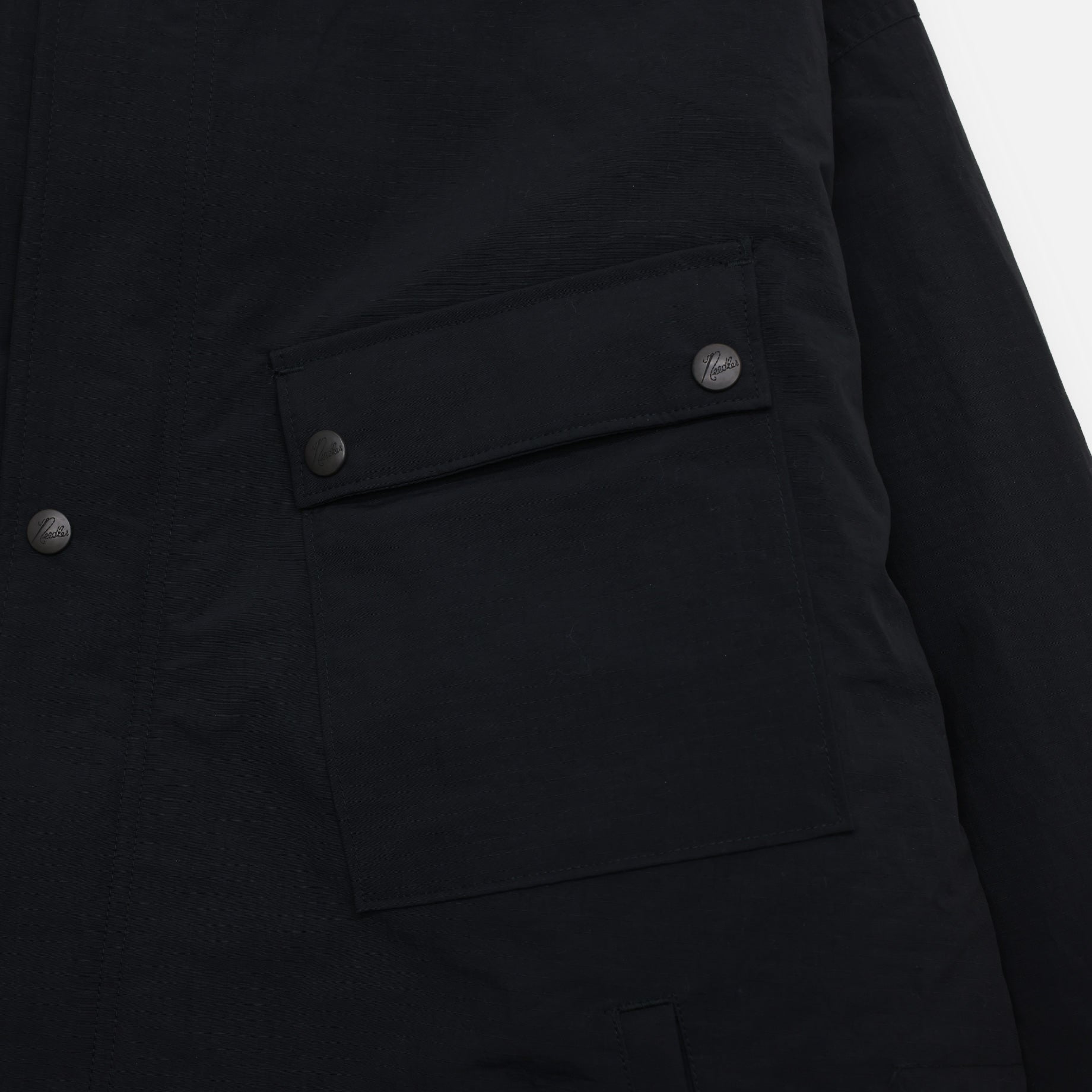 C.P. COAT - NYLON RIPSTOP (BLACK)