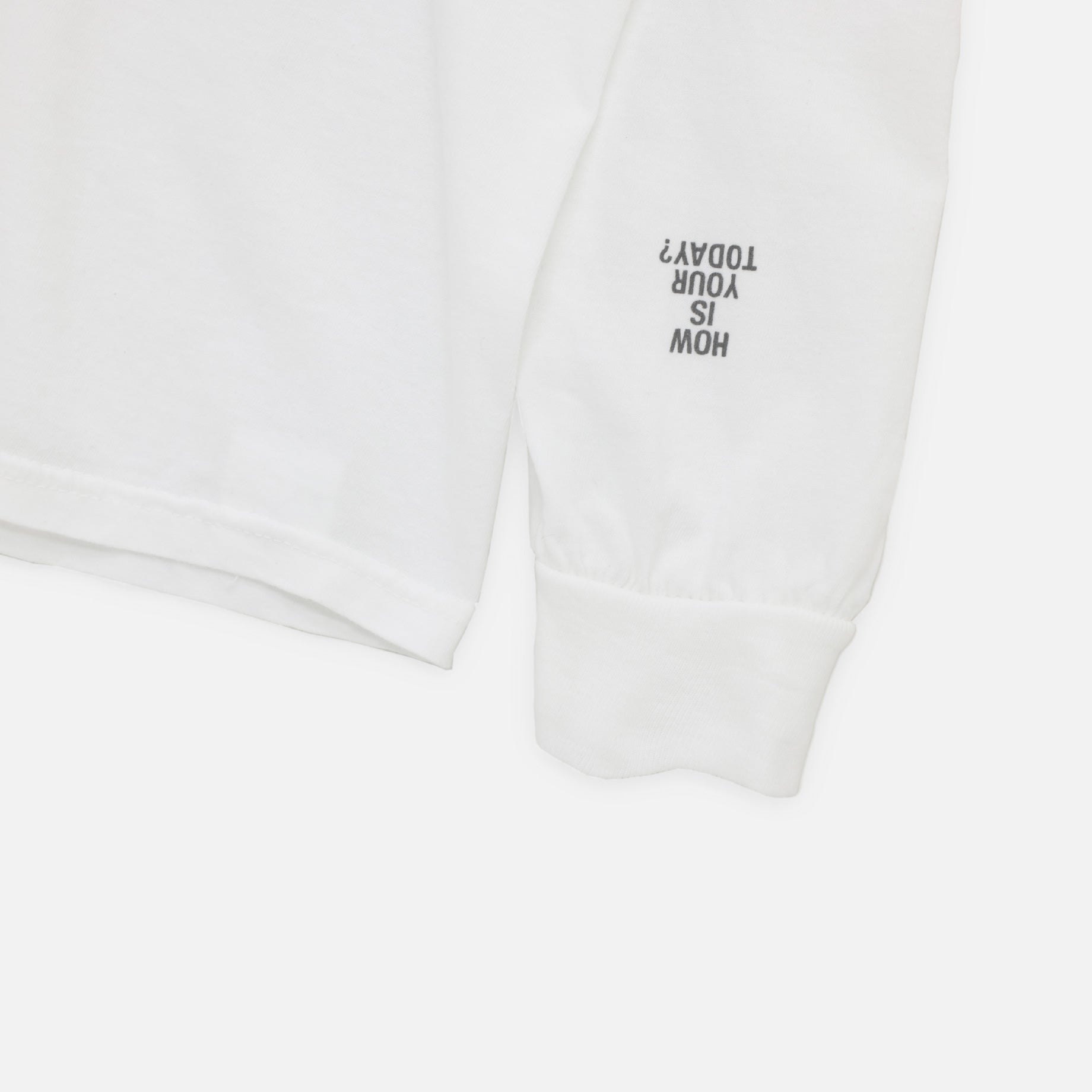 MY PACE #01 LS TEE(WHITE)