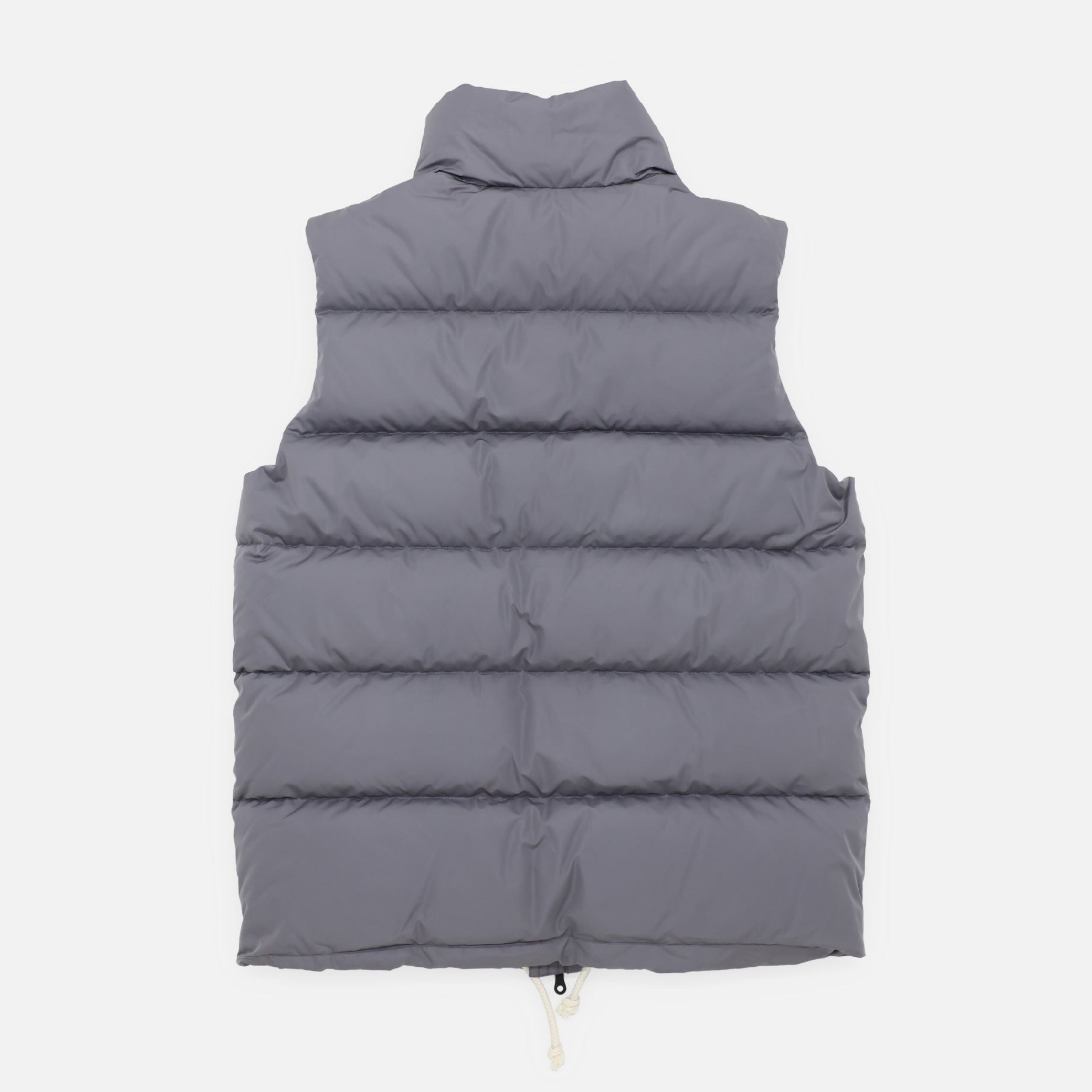 POLYESTER DOWN DOWN VEST(GRAY)