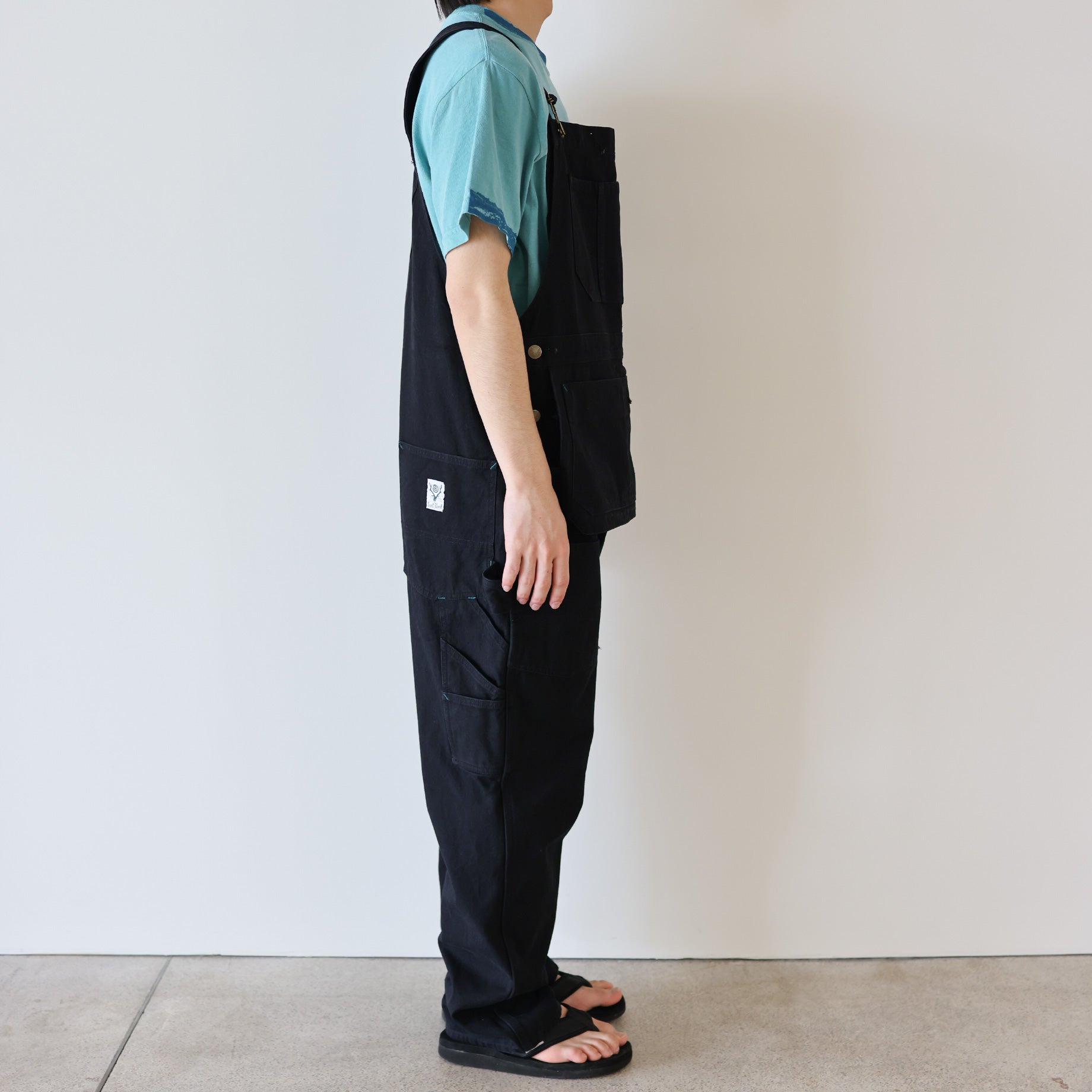 OVERALLS - 10OZ COTTON CANVAS(BLACK)