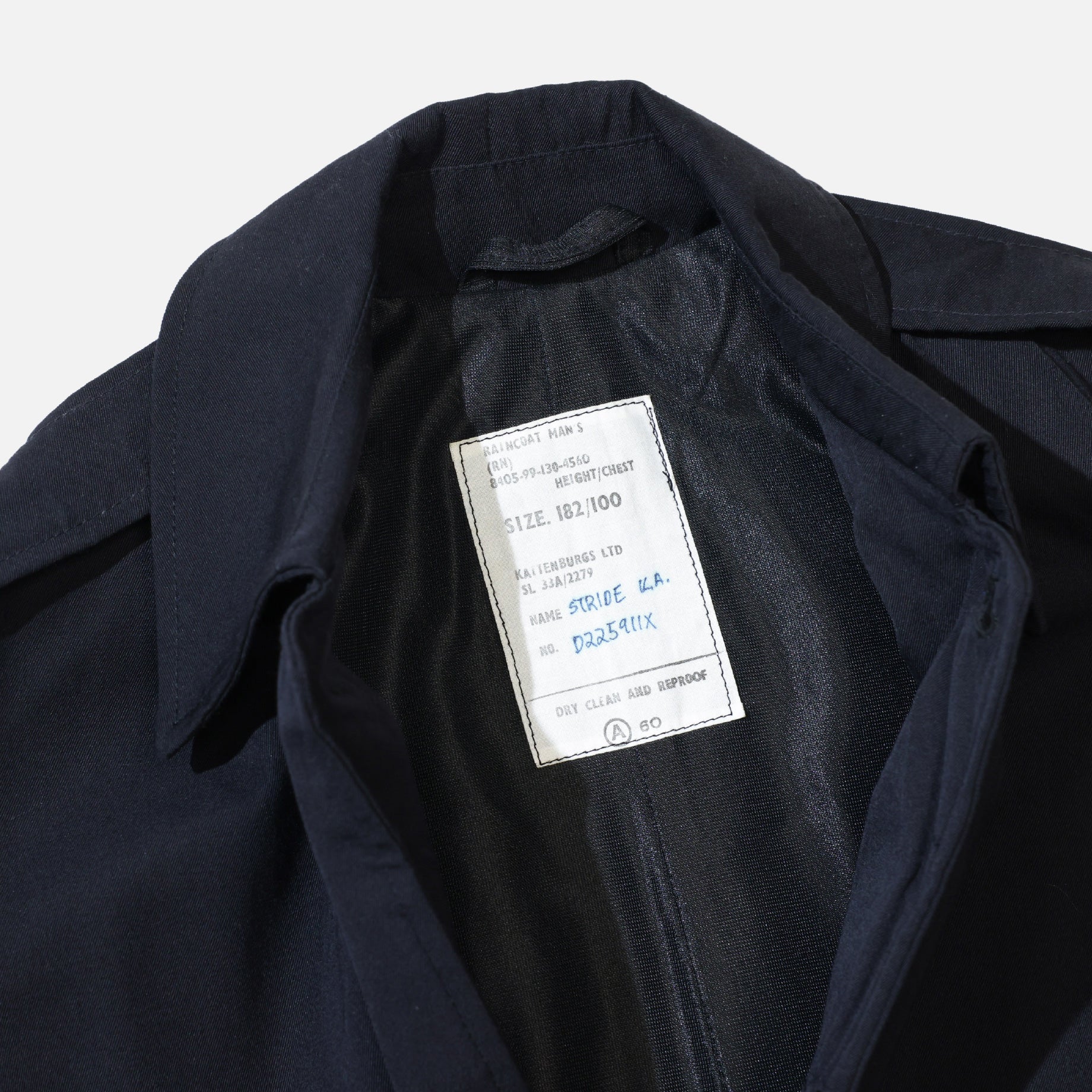 LATE 20TH C. UK ROYAL NAVY COAT(MEN)