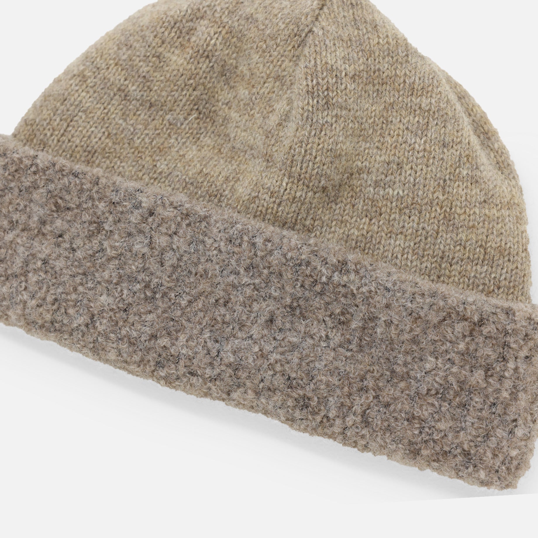 WO/AL KNIT CAP (BEIGE)
