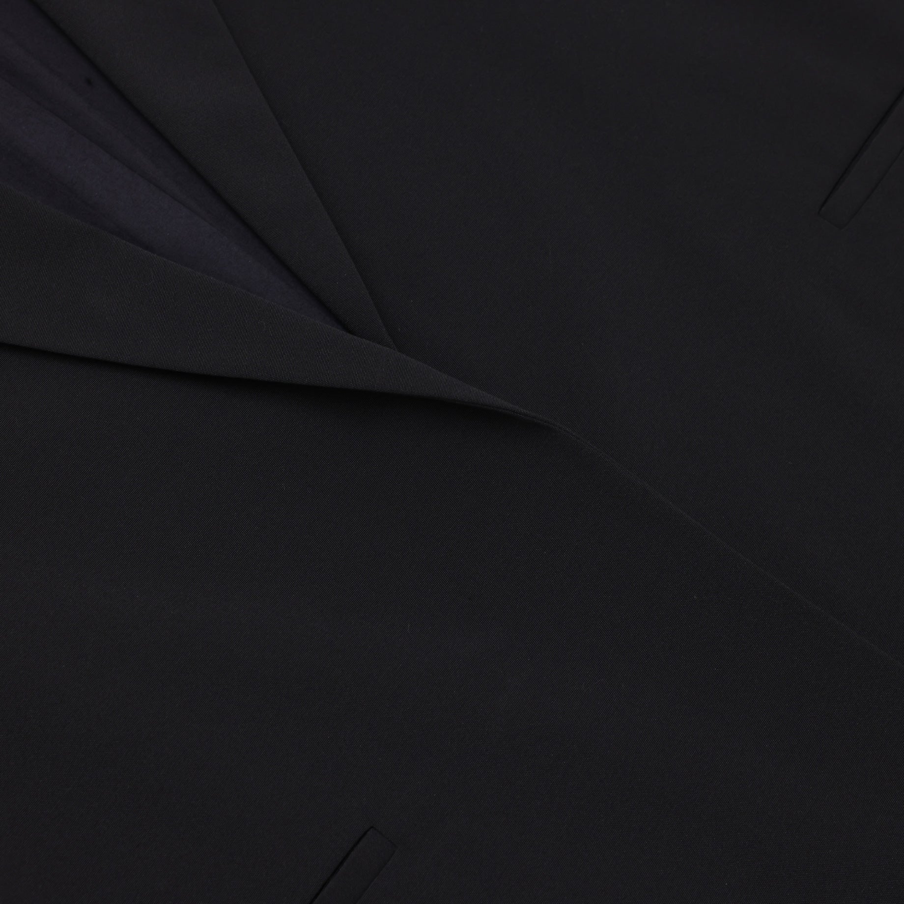 FLAT COLLAR VEST(BLACK)
