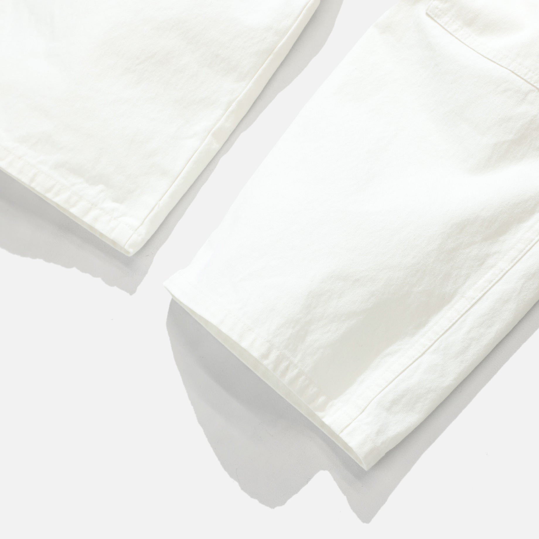 DOUBLE KNEE DUCK PANTS (OFF WHITE)
