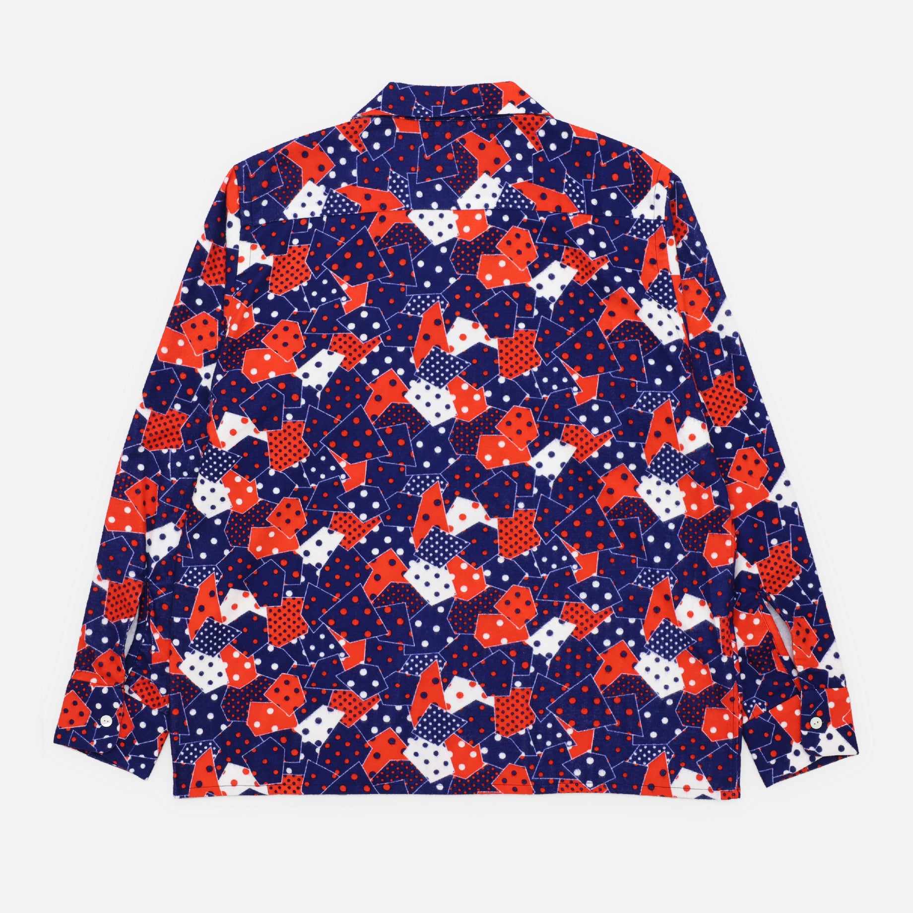CLASSIC SHIRT - FLANNEL CLOTH PRINTED(NAVY)
