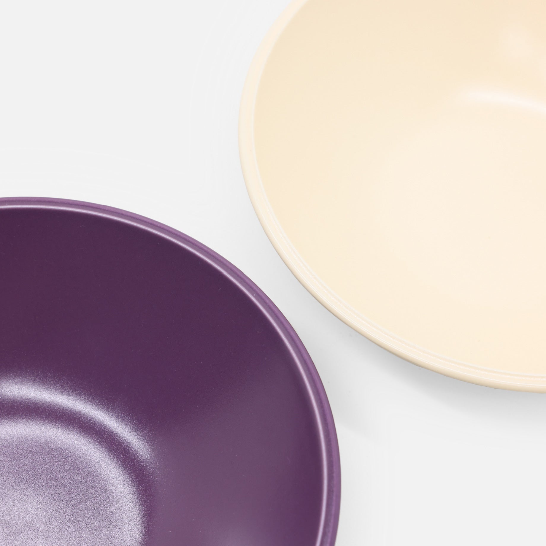 VINTAGE CERAMIC POSTMODERN DESIGN PASTA BOWL(PURPLE)