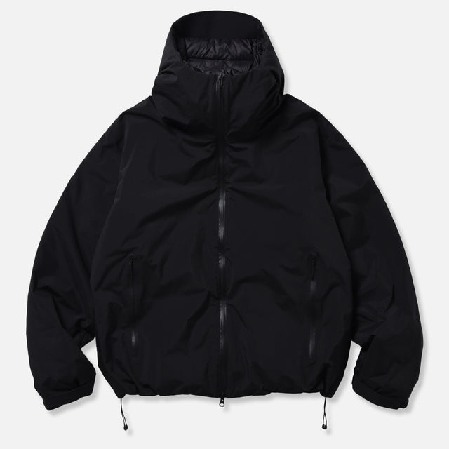 3LYR DOWN HOODIE(BLACK)