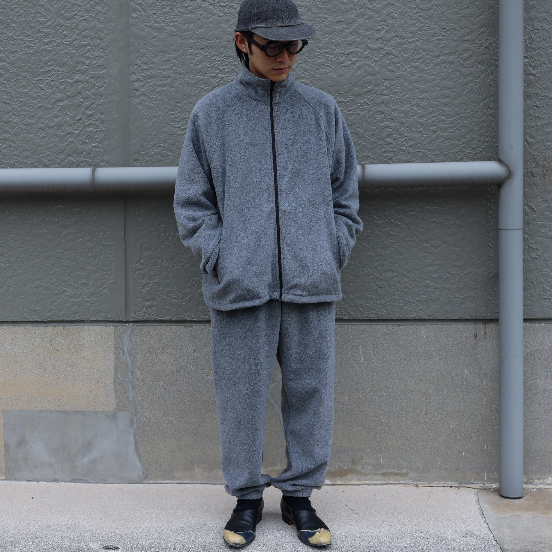 FLEECE JACKET(GRAY)