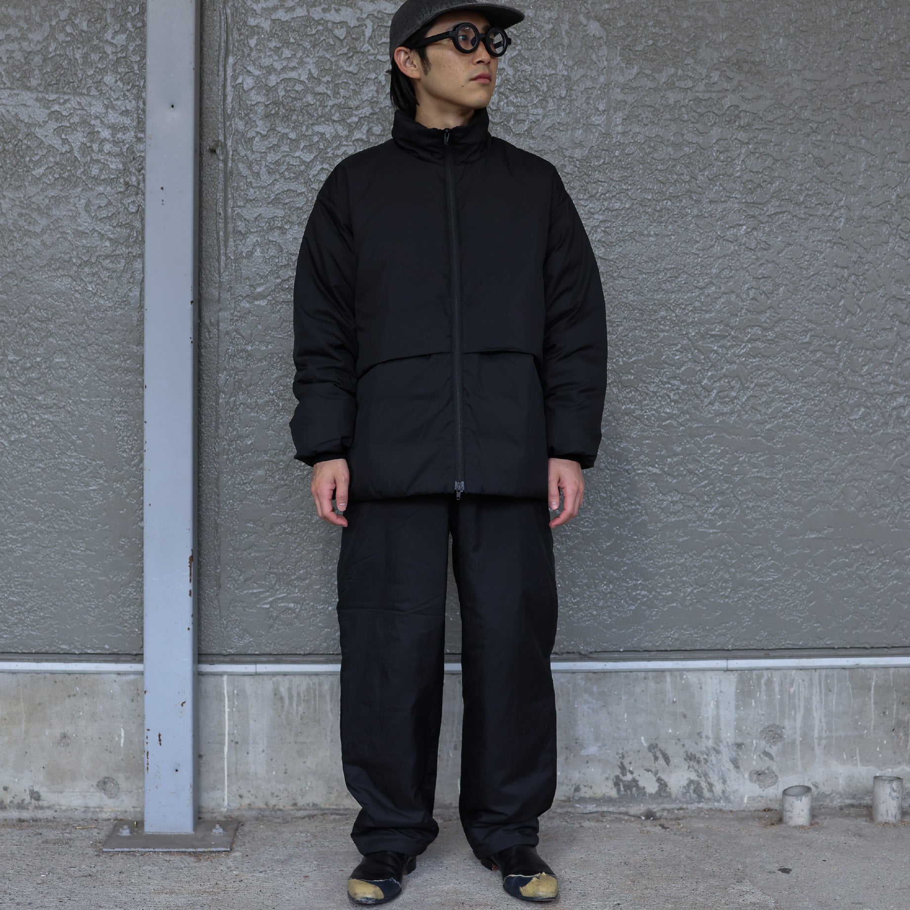 LIGHT DOWN PANTS(BLACK)