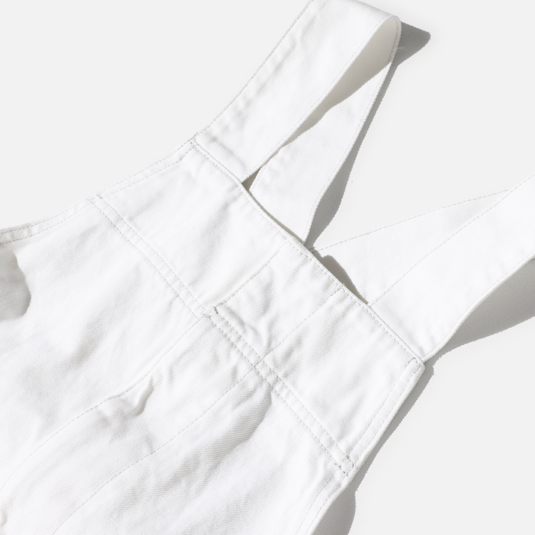 LOOSE FITTING OVERALL(WHITE)