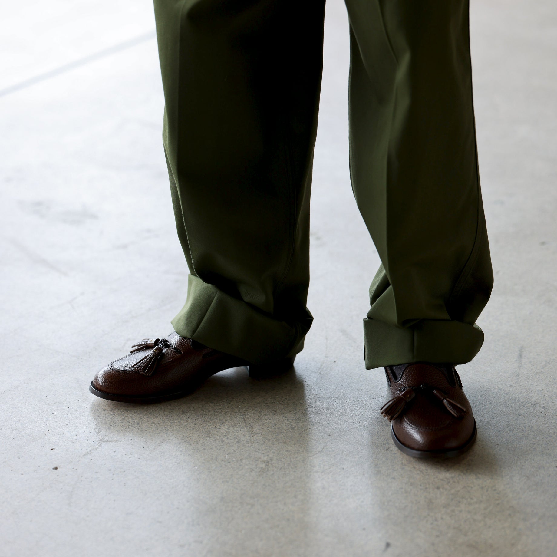 60'-70'S UK ARMY OVERALL GREEN TROUSERS