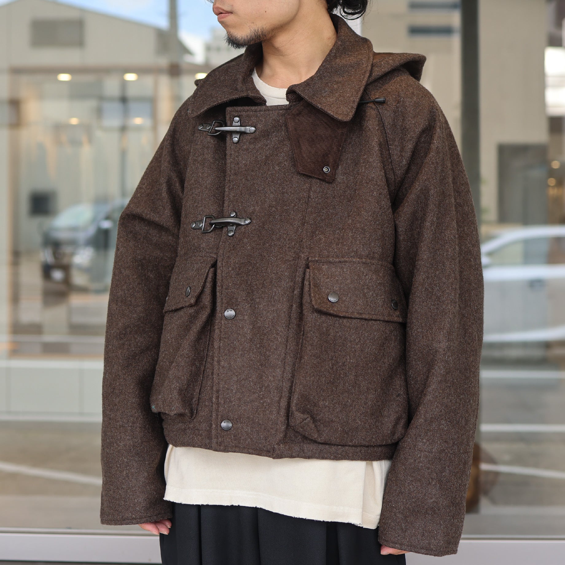 FSG JACKET - WEATHER / PARAFFIN(DK.BROWN)