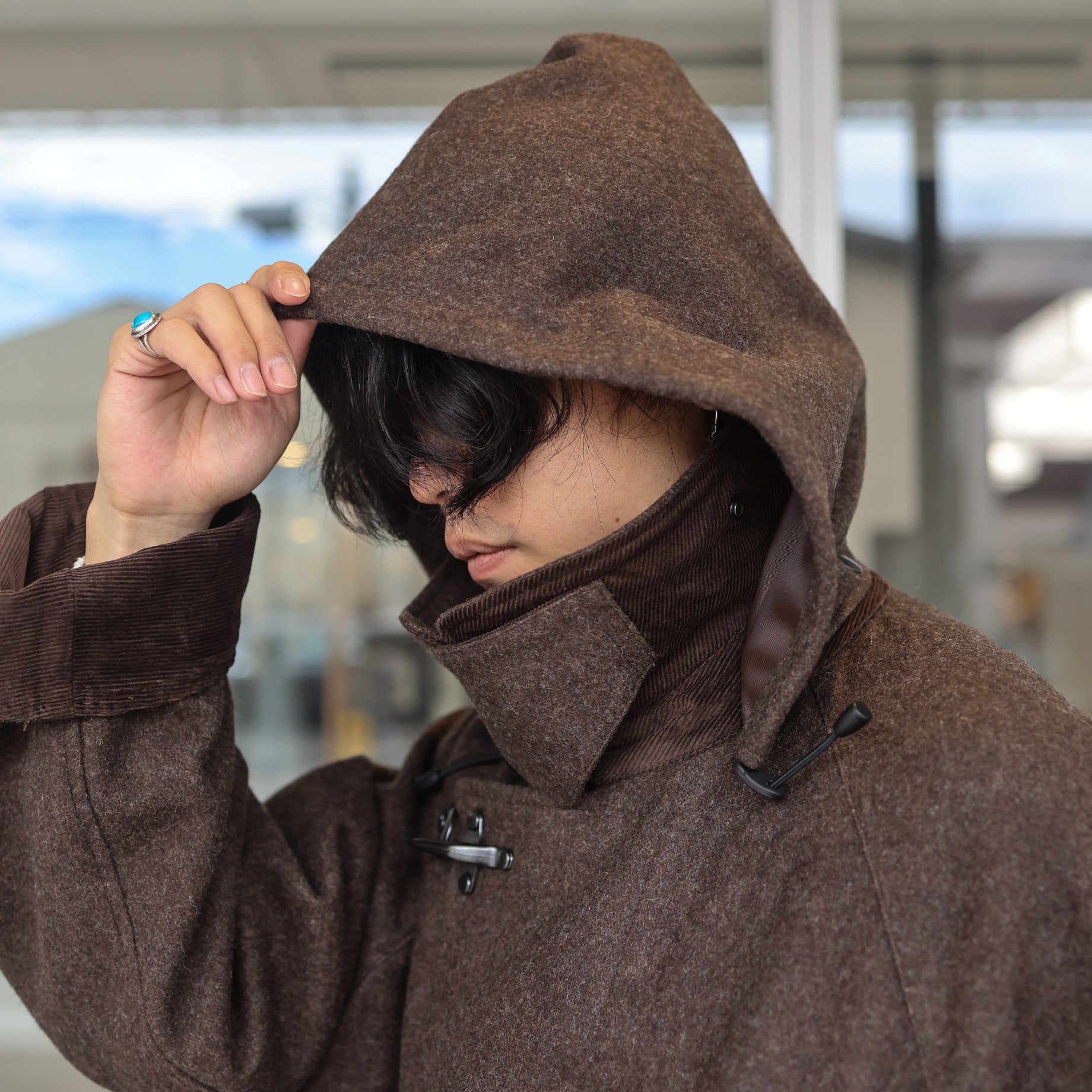 FSG JACKET - WEATHER / PARAFFIN(DK.BROWN)