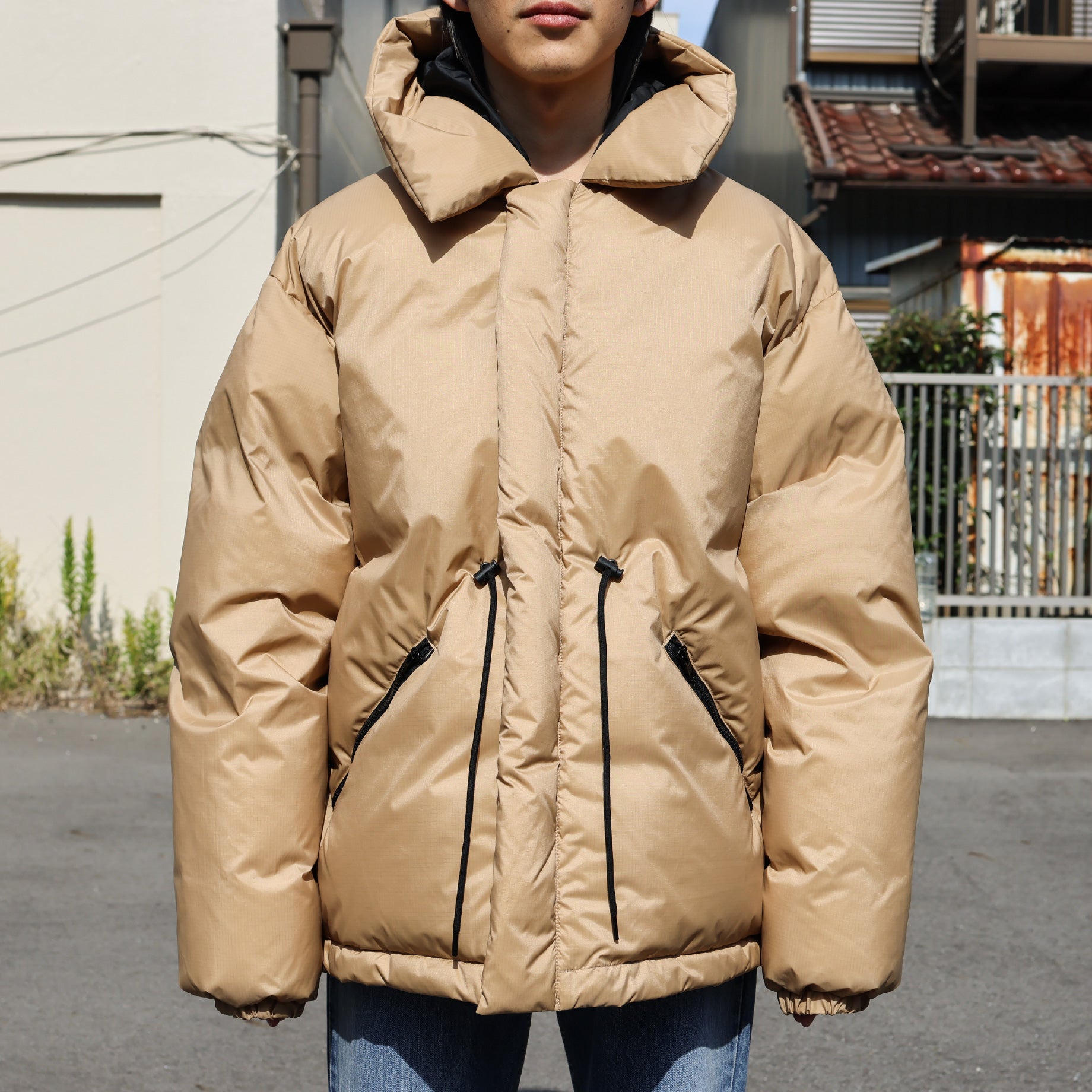 DOWN JACKET(BEIGE)