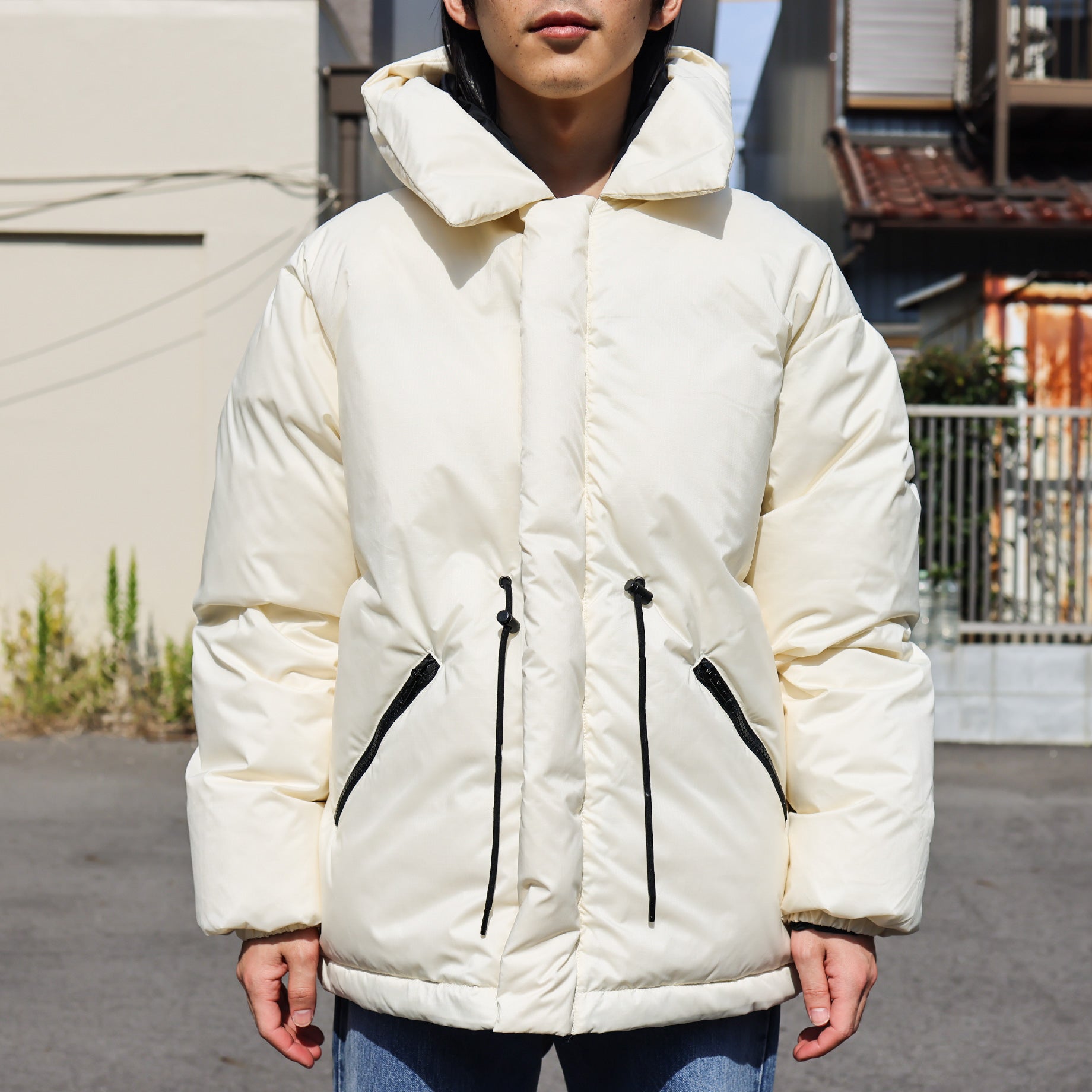 DOWN JACKET(OFF WHITE)