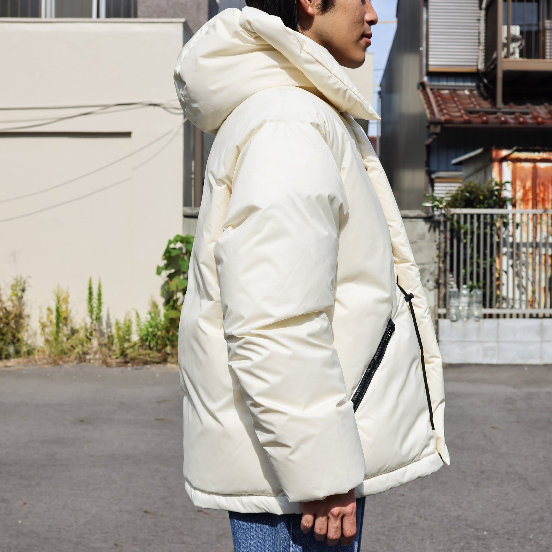 DOWN JACKET(OFF WHITE)