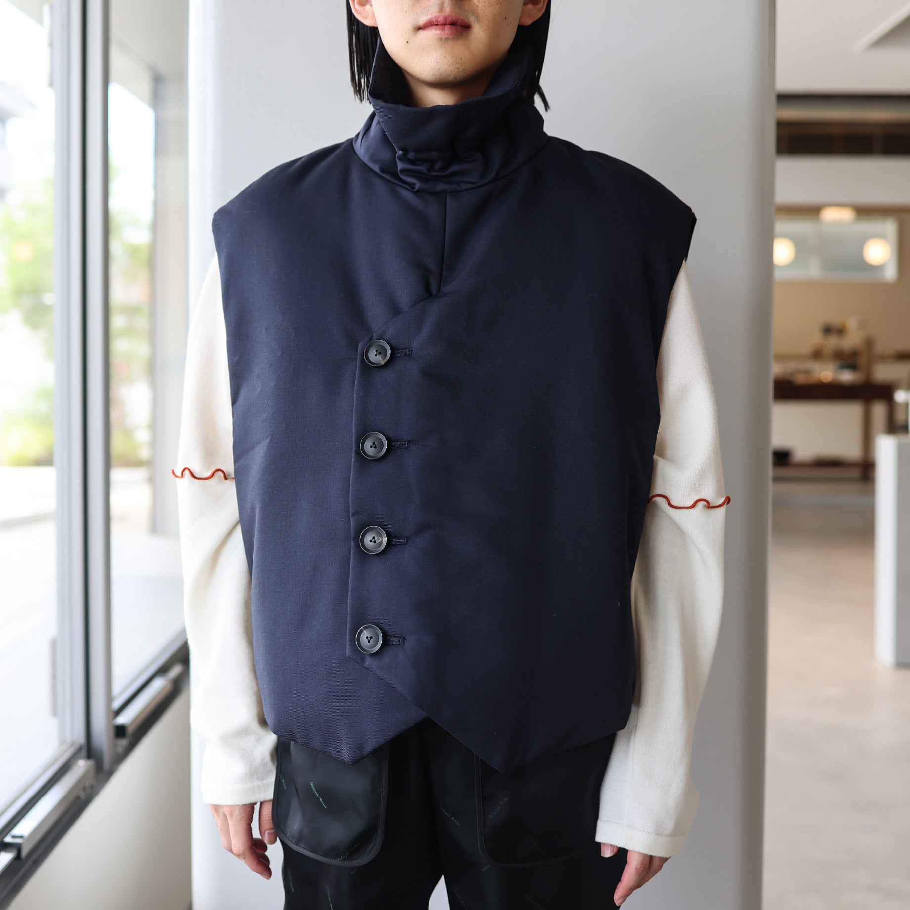 URBAN WAISTCOAT(NVY)