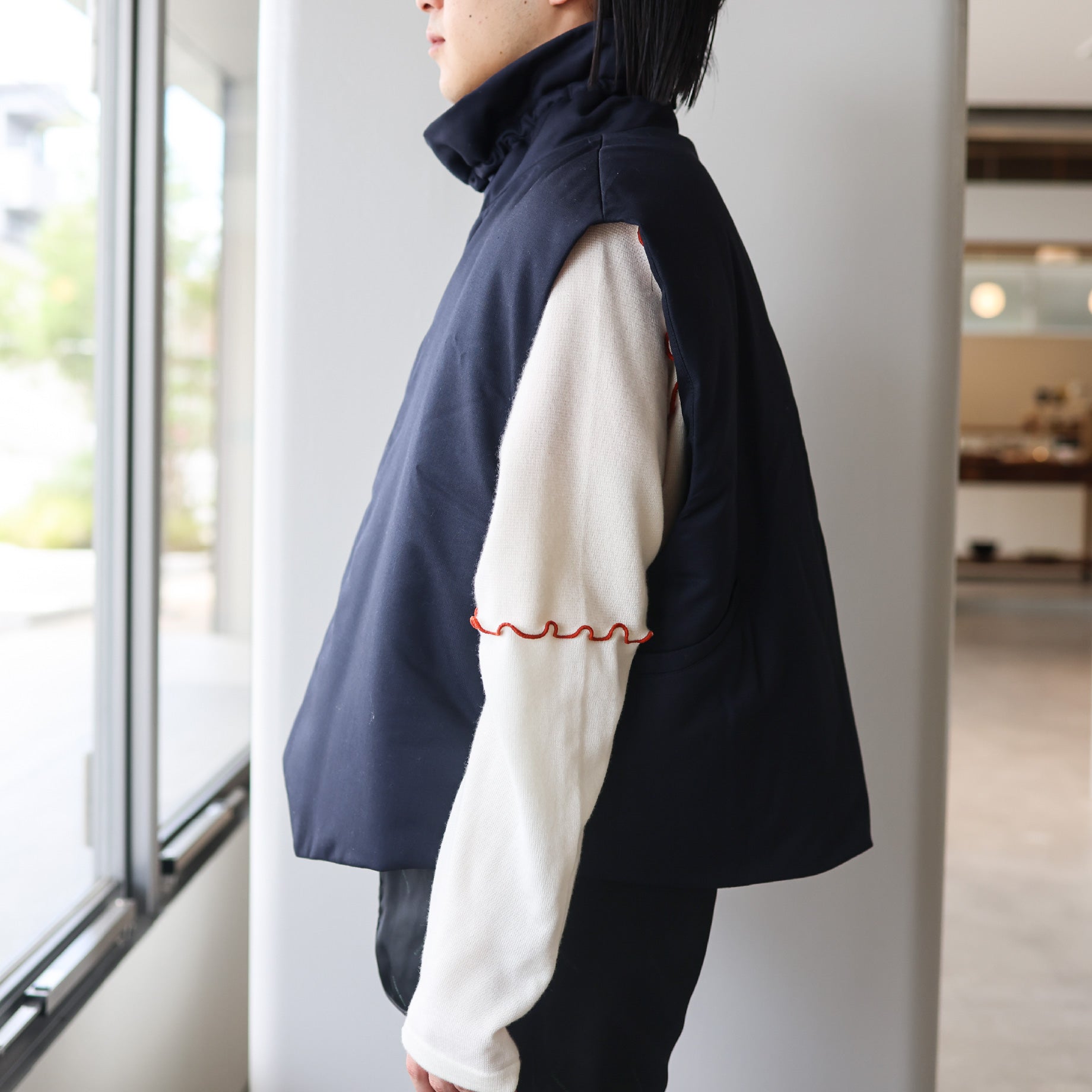 URBAN WAISTCOAT(NVY)