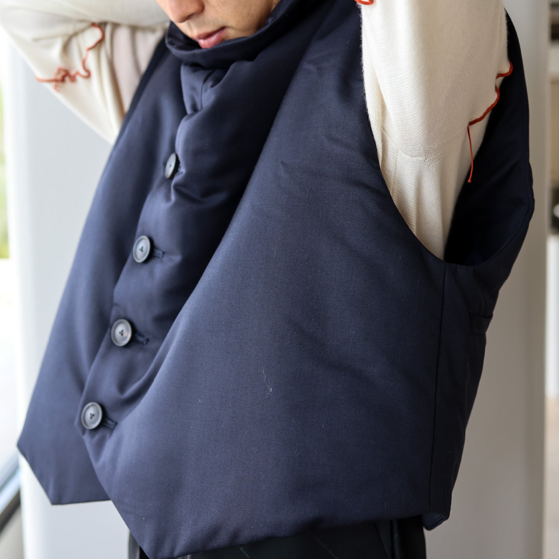 URBAN WAISTCOAT(NVY)