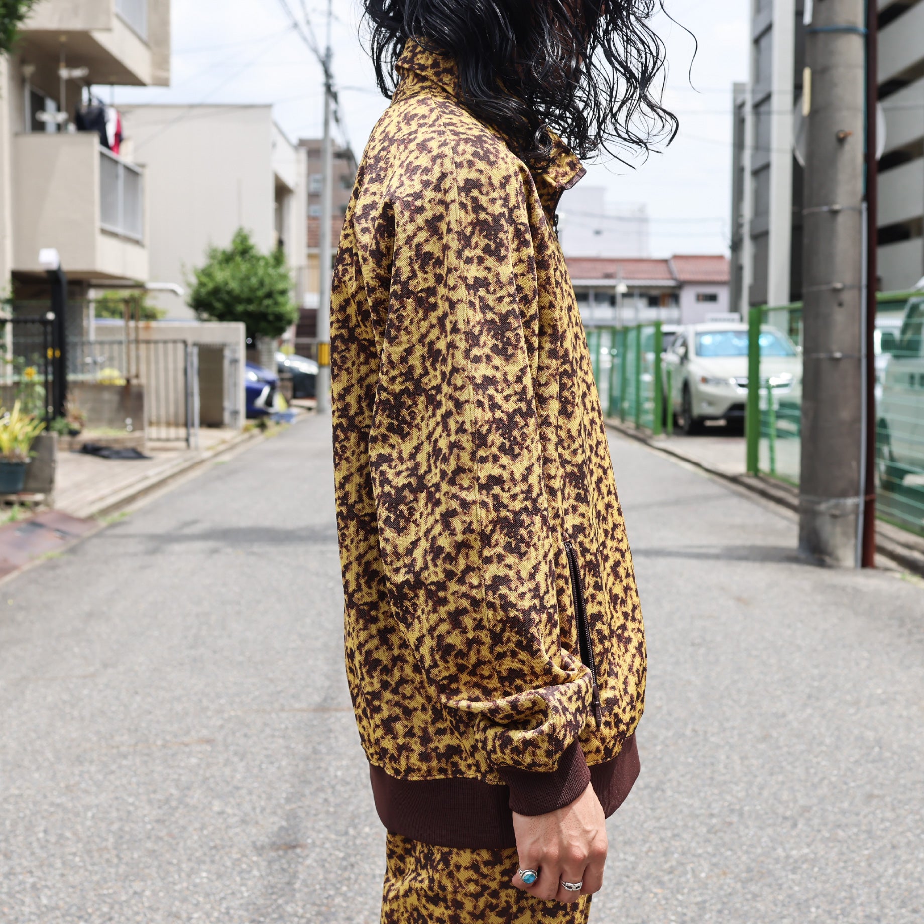 TRACK JACKET - POLY JQ.(AMBER)