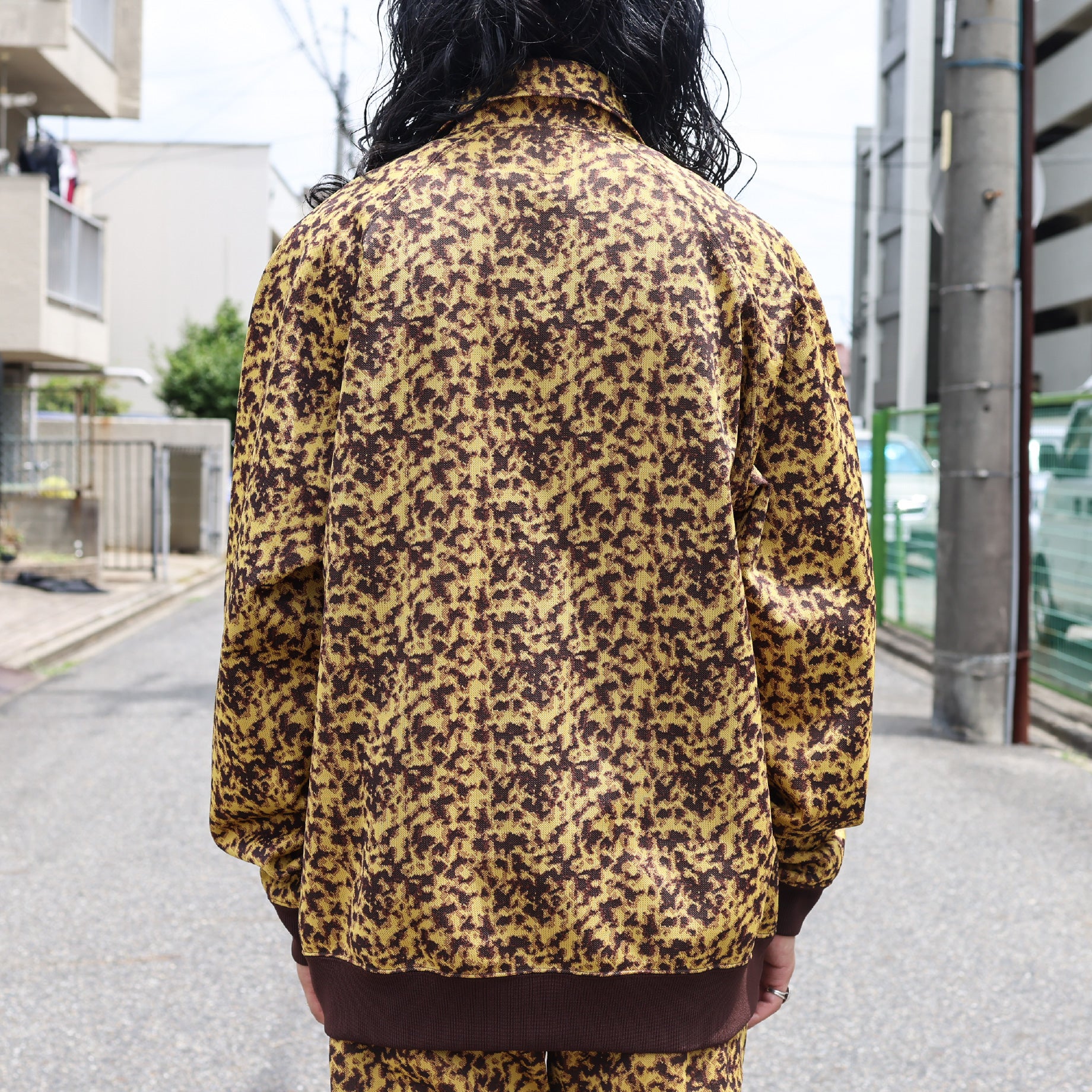 TRACK JACKET - POLY JQ.(AMBER)