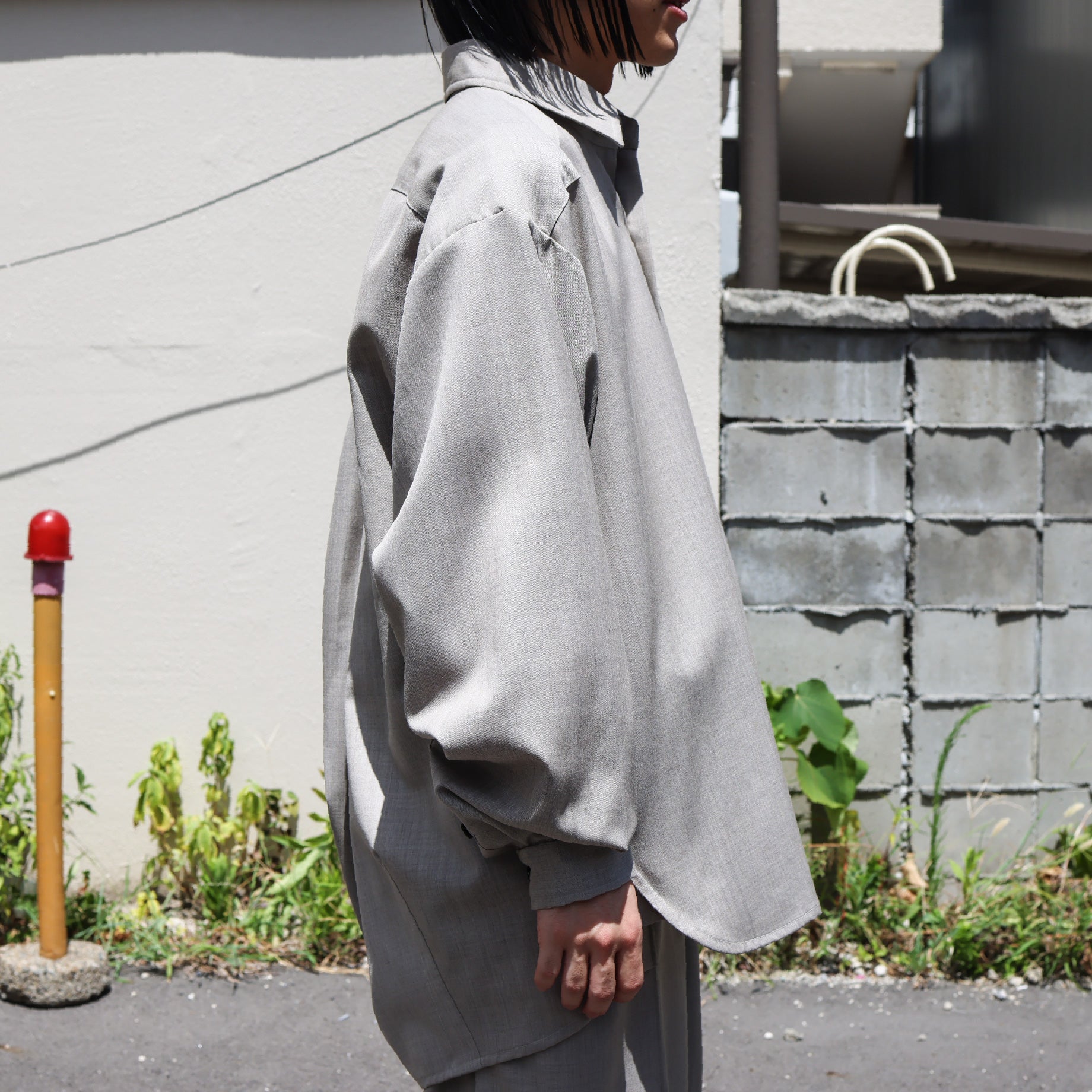 WOOL TWILL WESTERN(NATURAL)