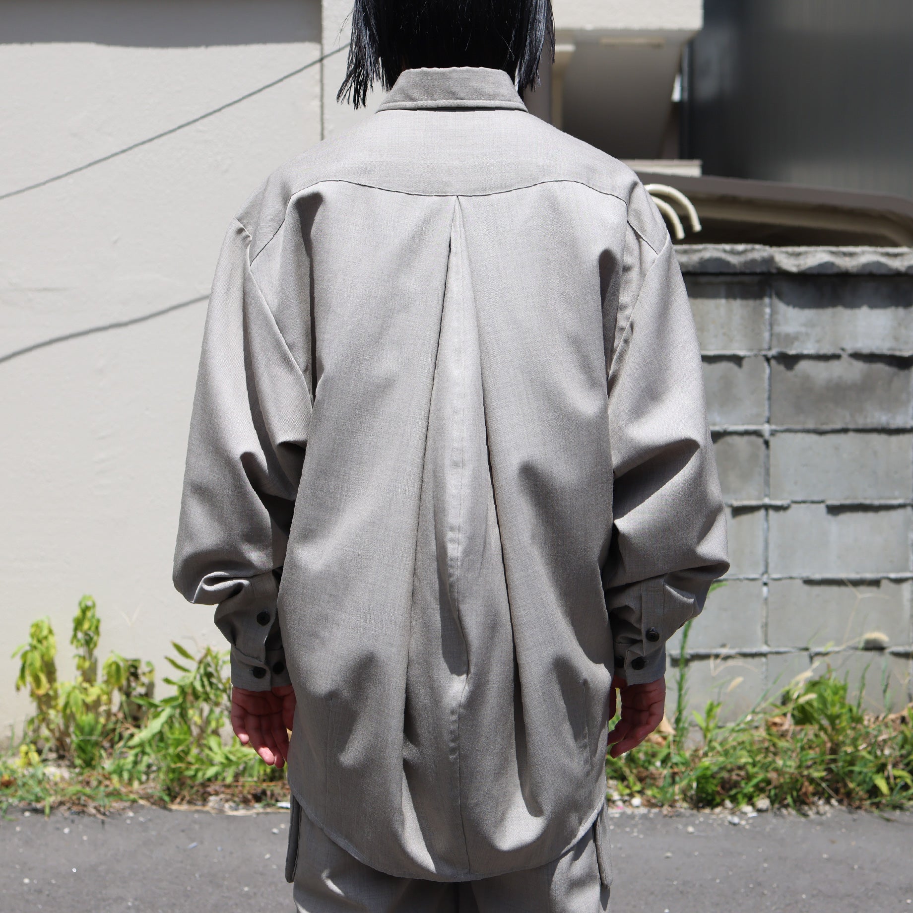 WOOL TWILL WESTERN(NATURAL)