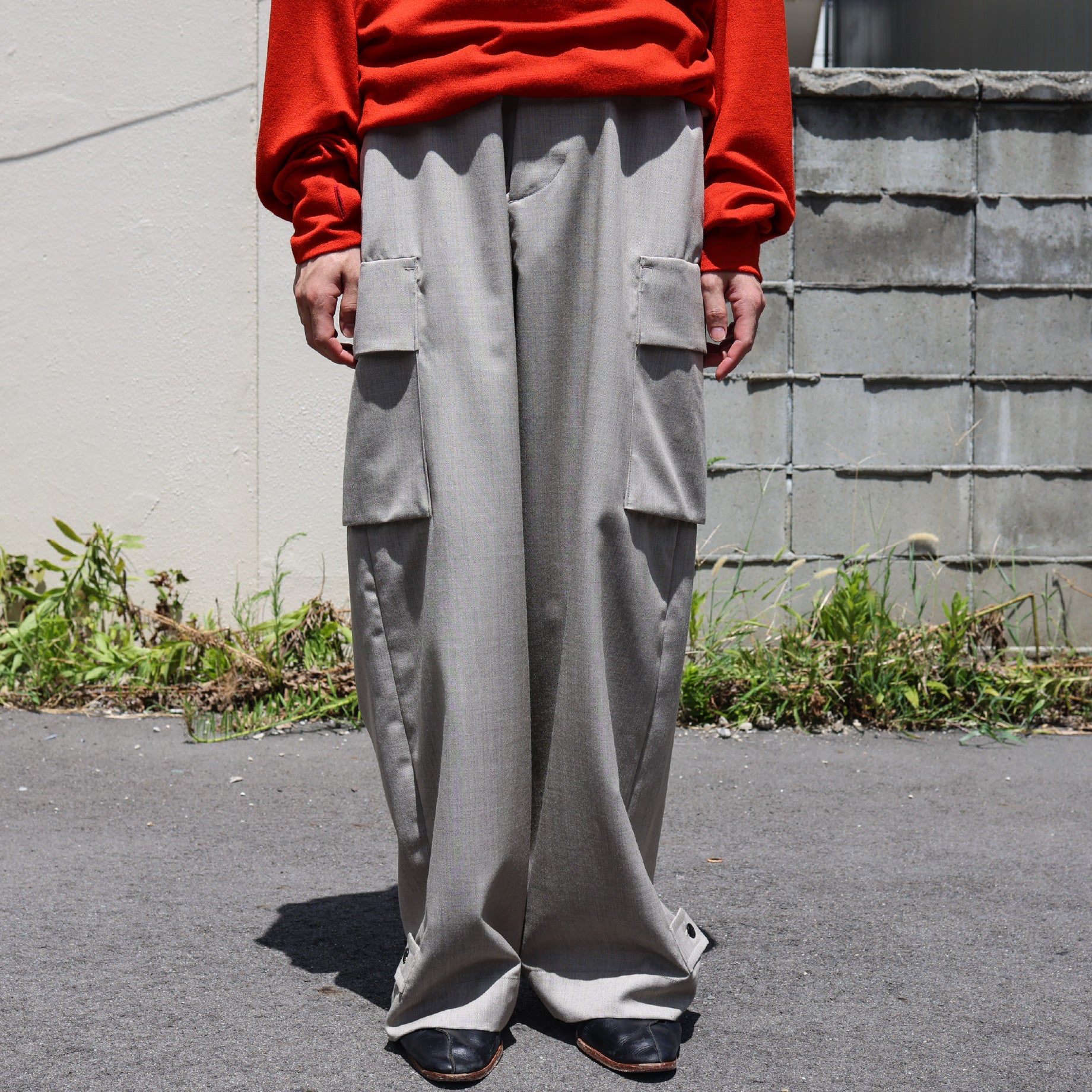 WOOL TWILL CRAFT PT(NATURAL)