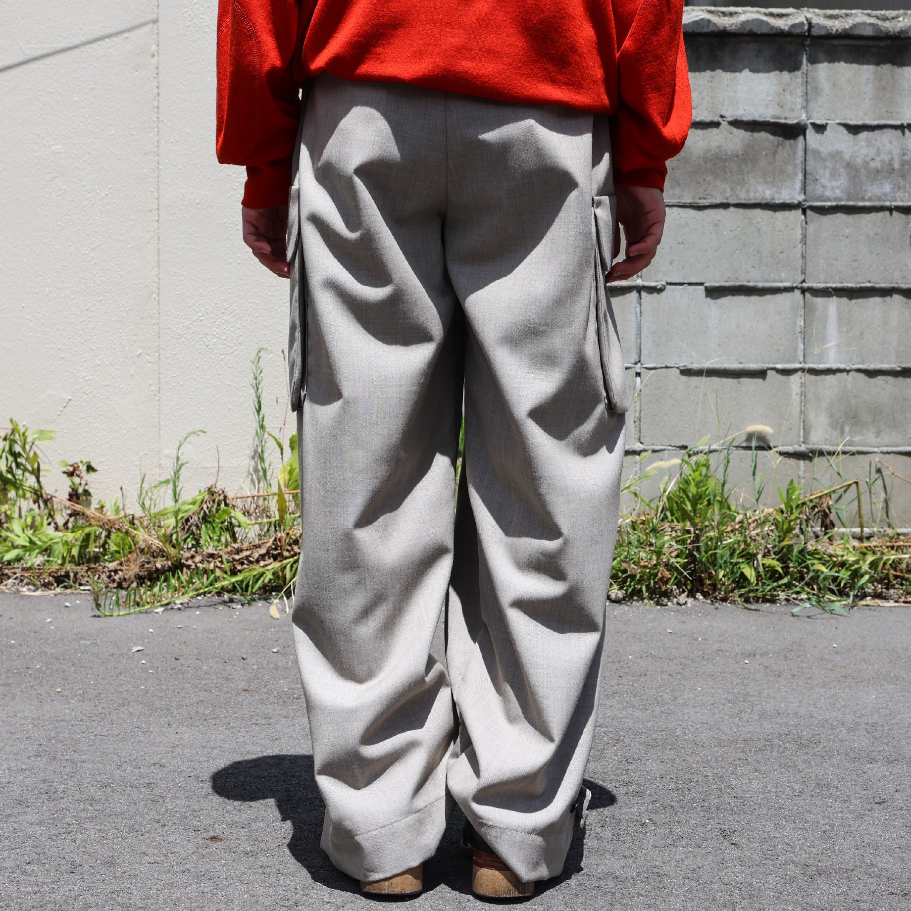 WOOL TWILL CRAFT PT(NATURAL)