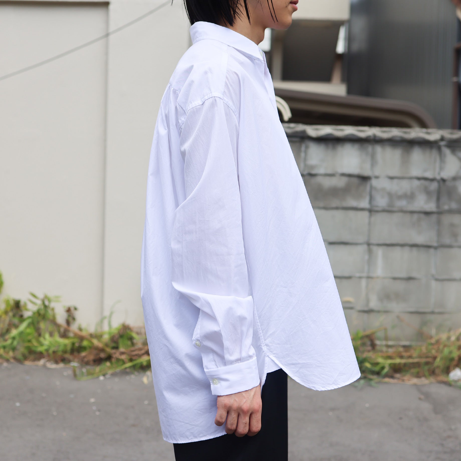 FINE TWILL SH(WHITE)