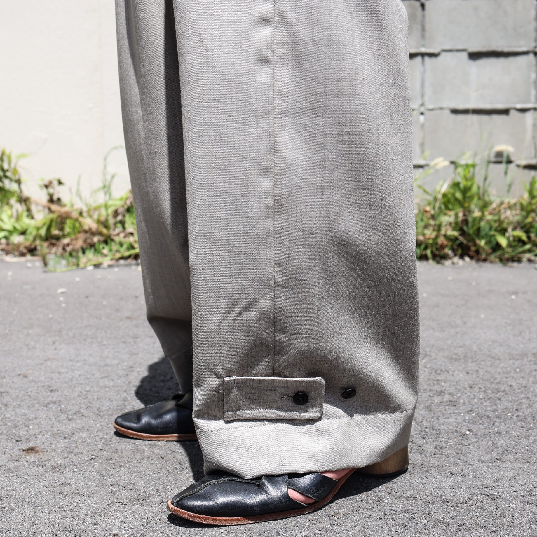 WOOL TWILL CRAFT PT(NATURAL)