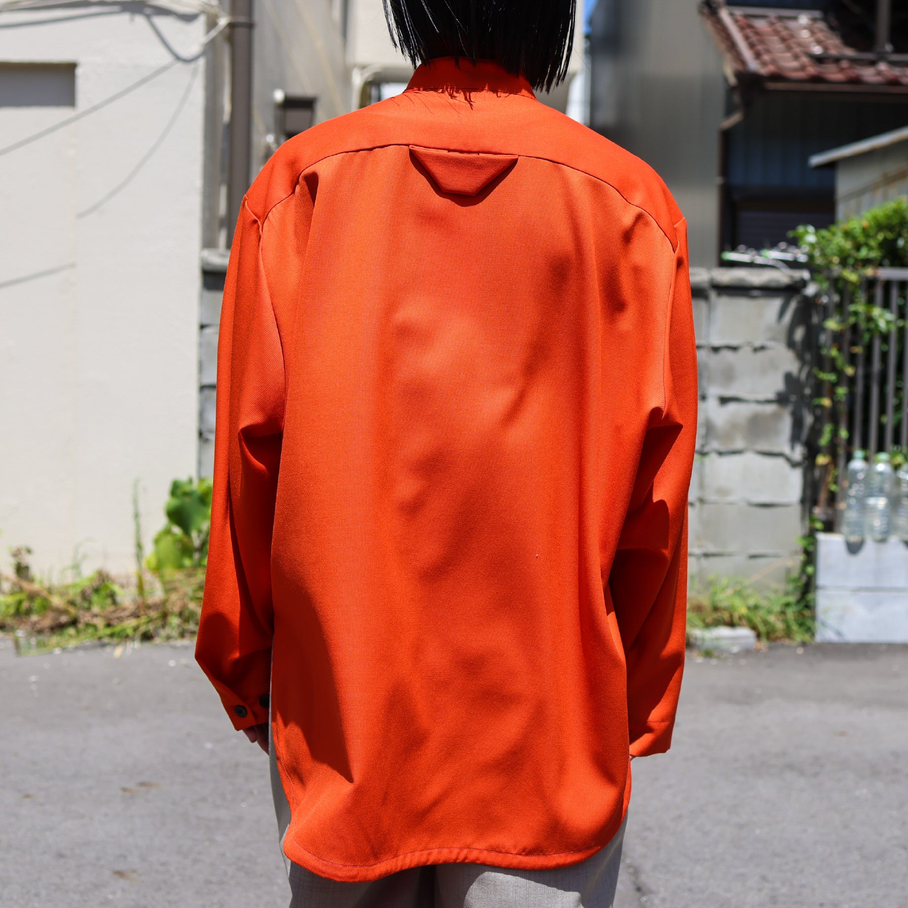 WOOL TWILL CPO(ORANGE)